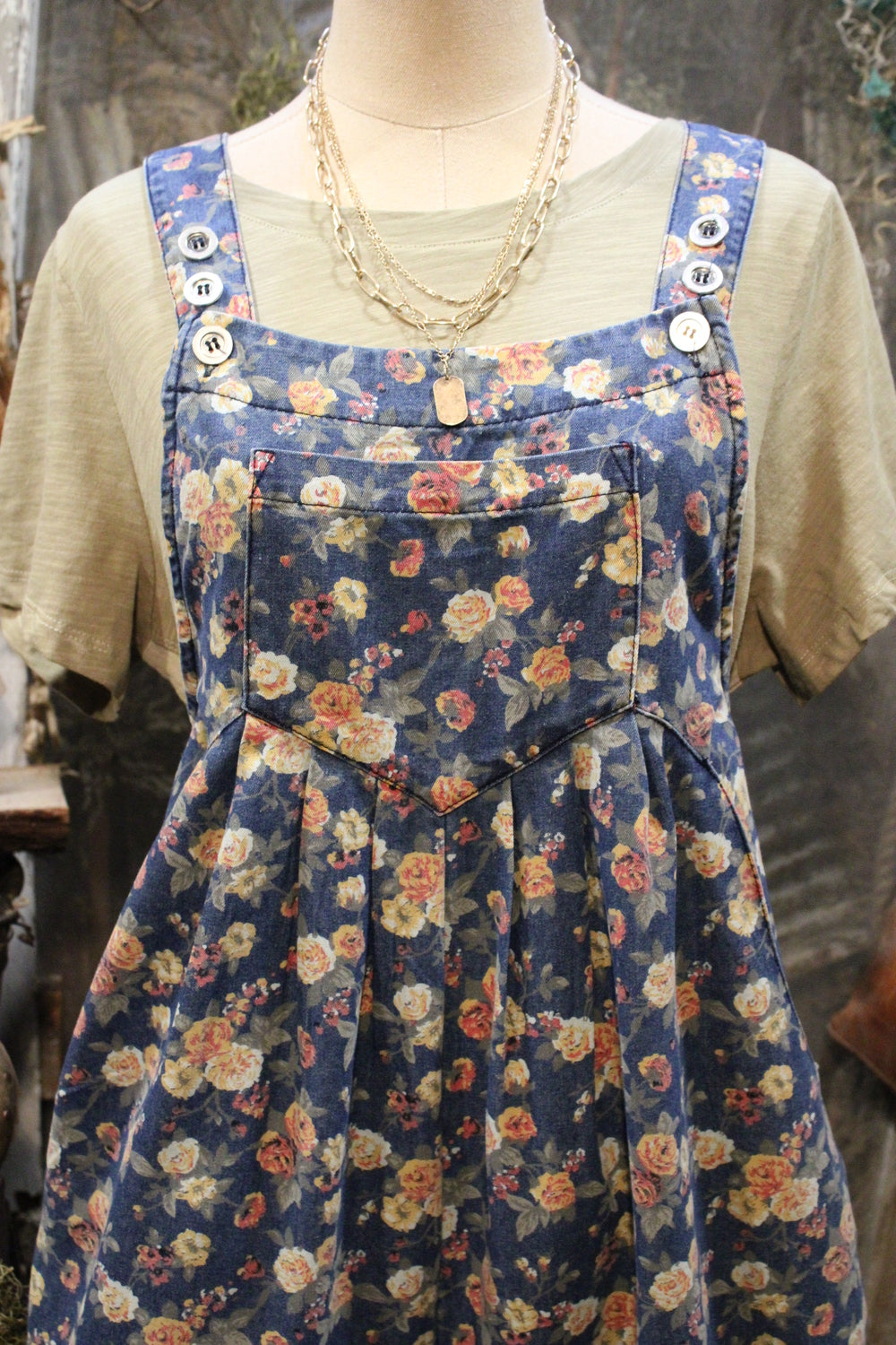 Rose Gold Overalls