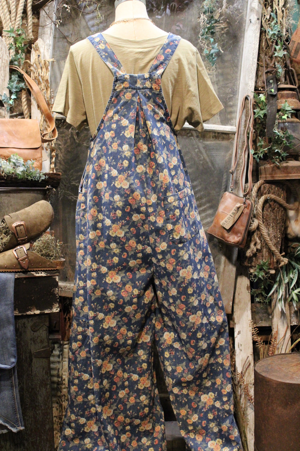 Rose Gold Overalls
