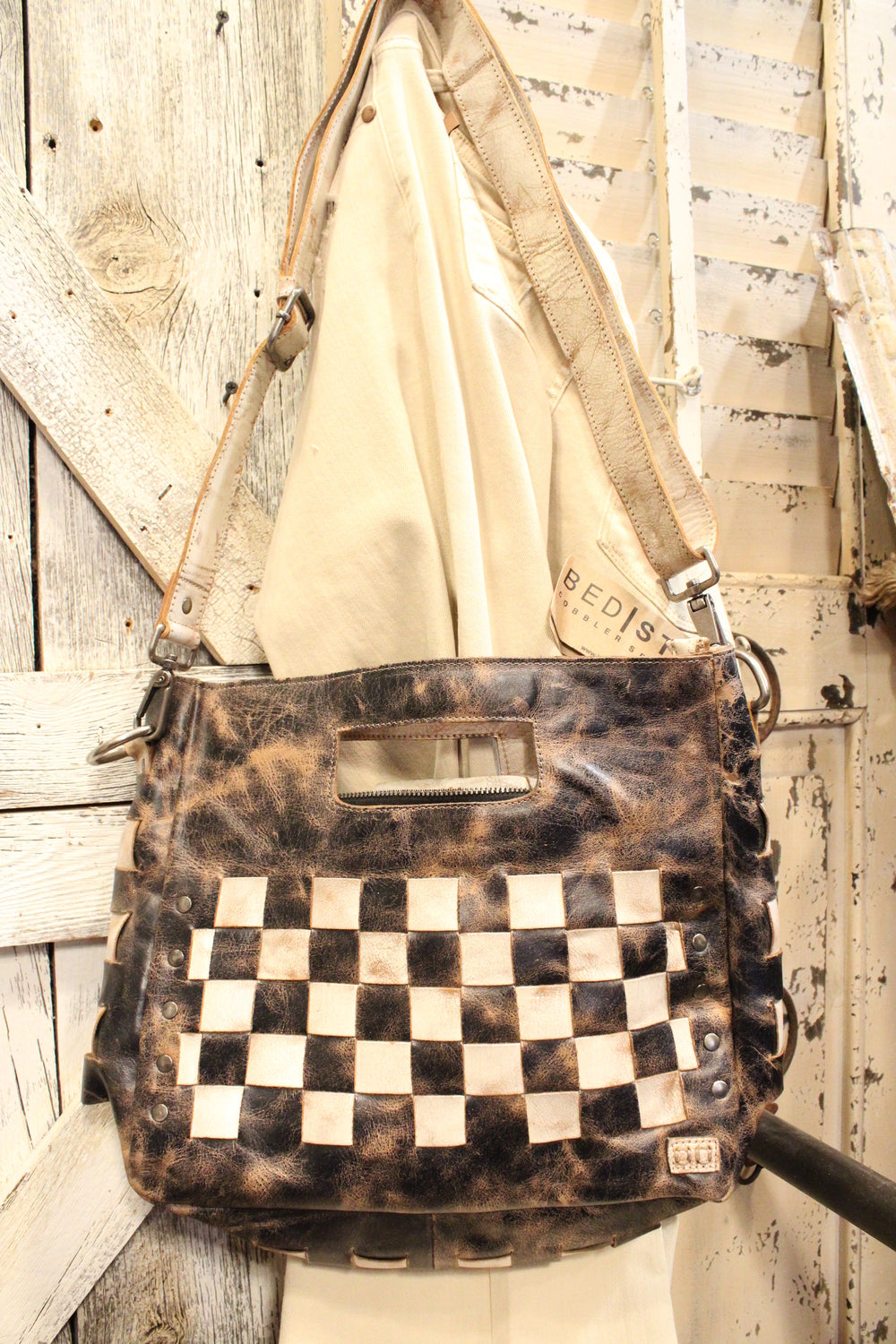 Bed|stu Orchid Black Lux Nectar Lux Handbag