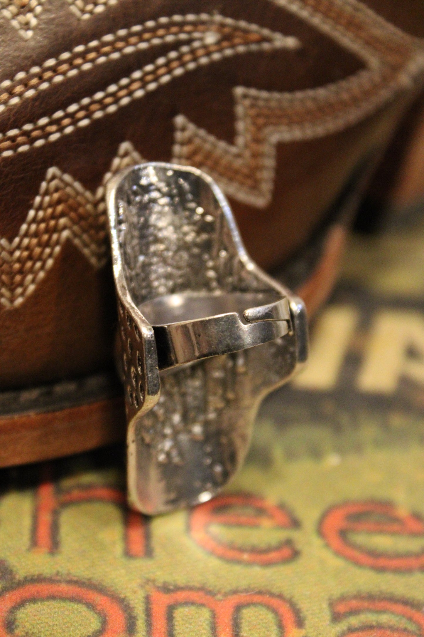 Waterfall Droplet Turquoise Ring