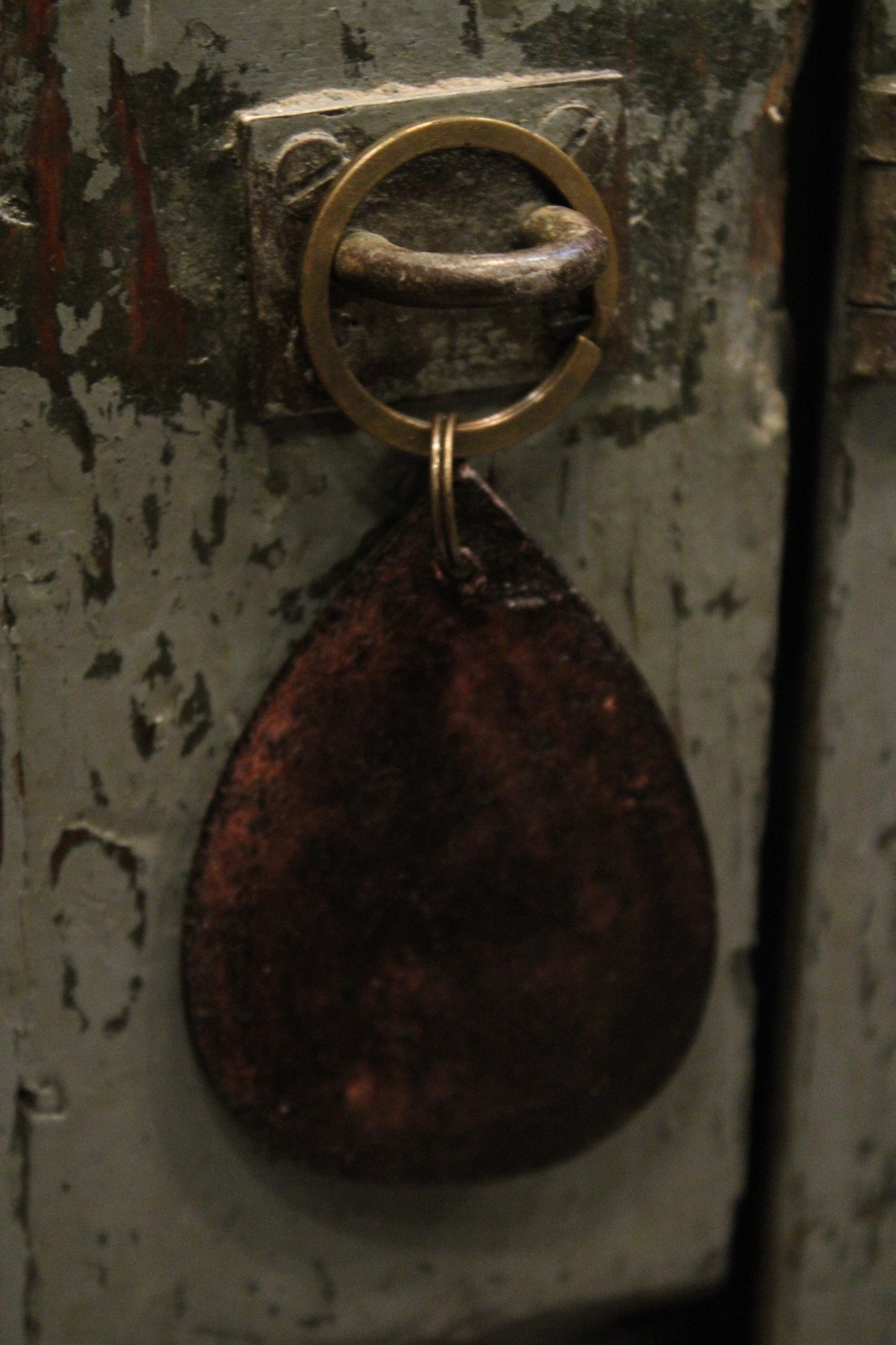 Prairie Sunshine Leather Keychain