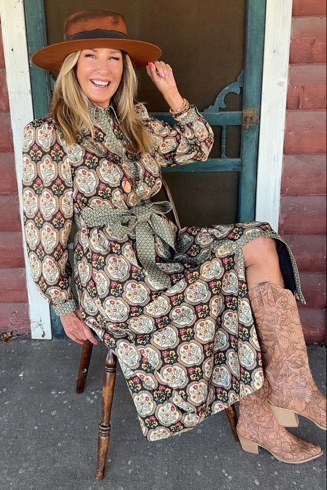 The Rosalie Cotton Maxi Dress