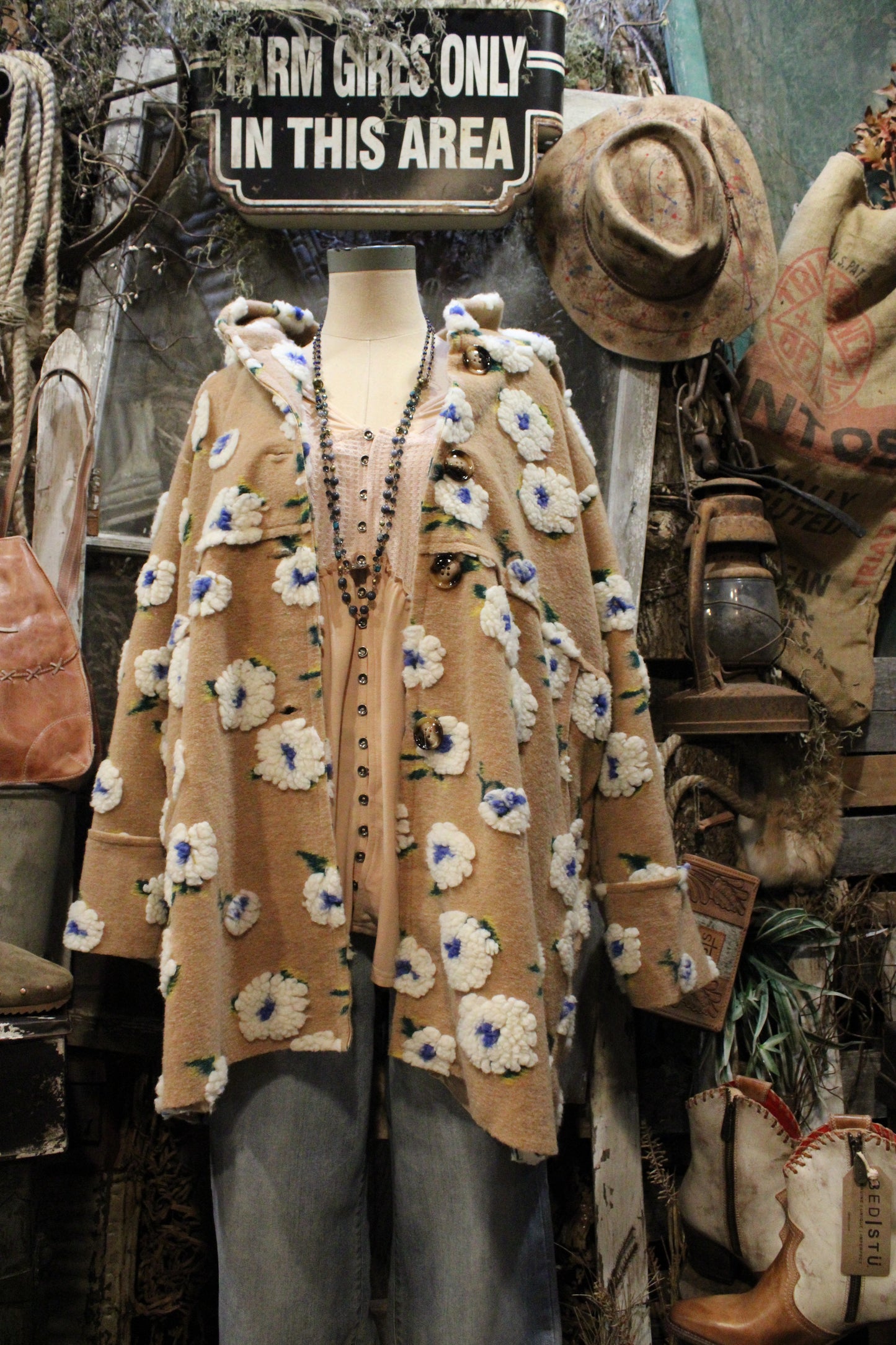 Cotton Blooms Jacket