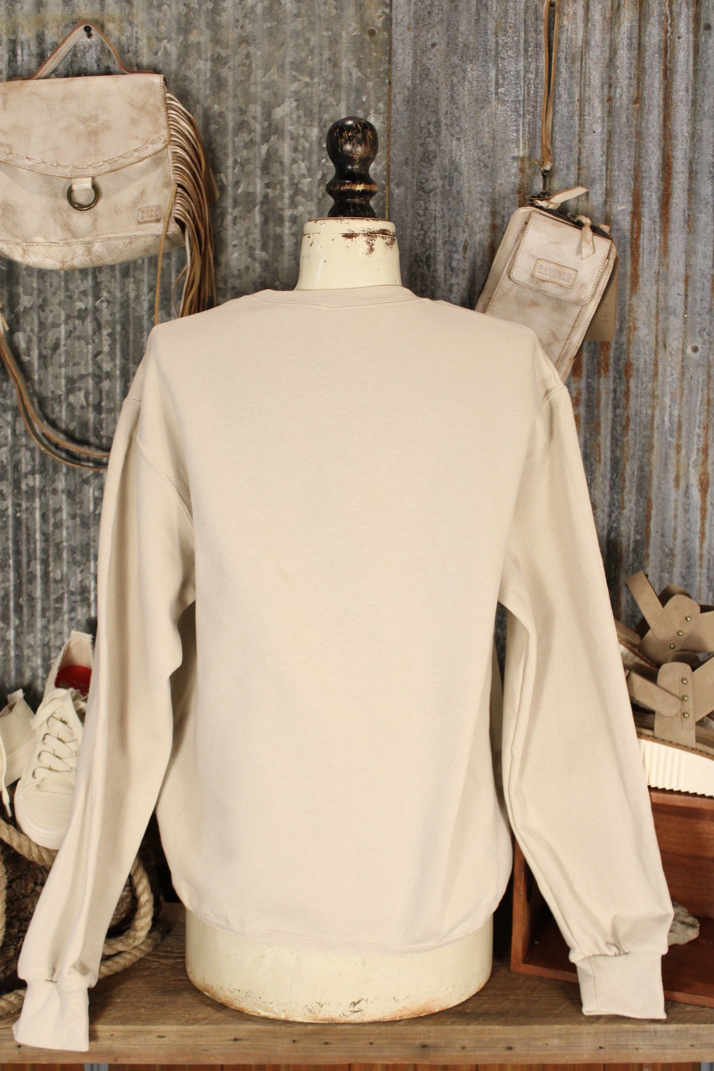 FGO Boxer Buddy Handmade Applique Sweatshirt