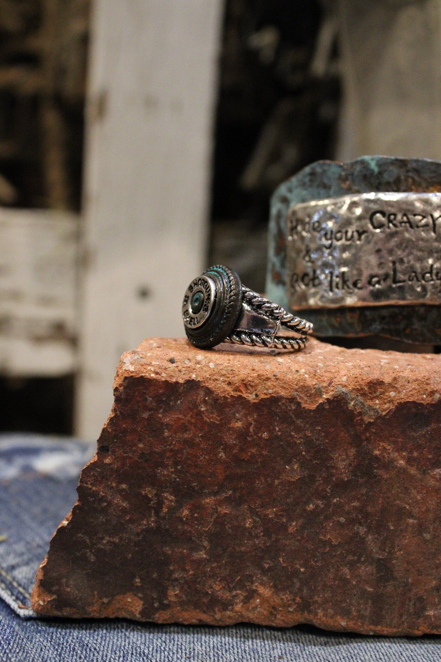 Shotgun Patina Ring