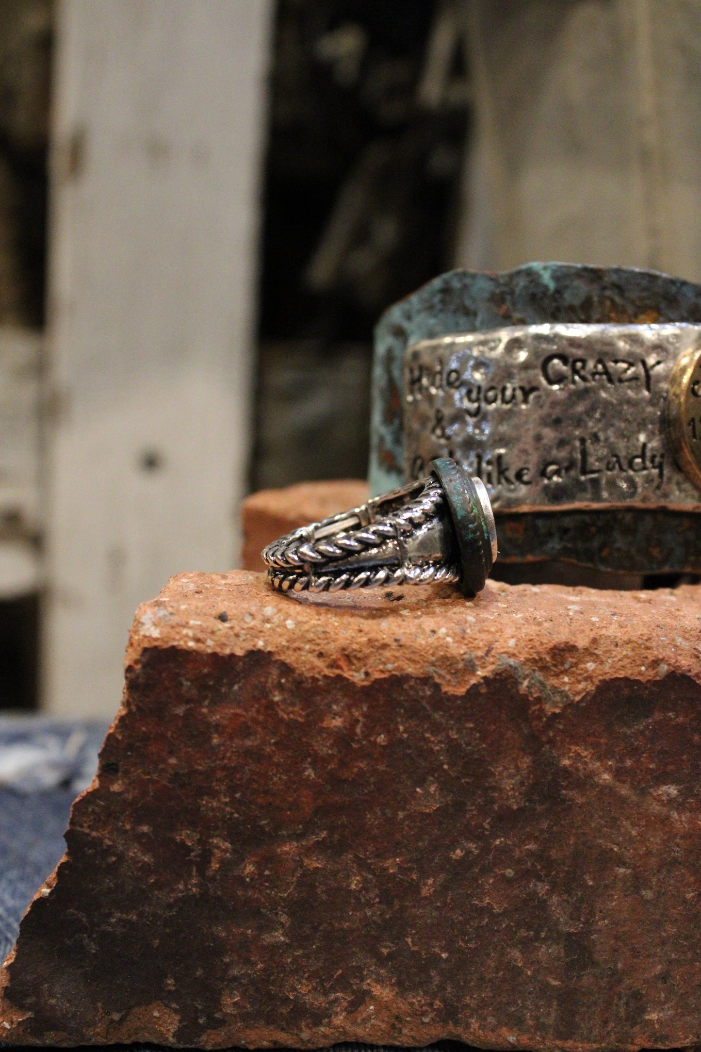 Shotgun Patina Ring