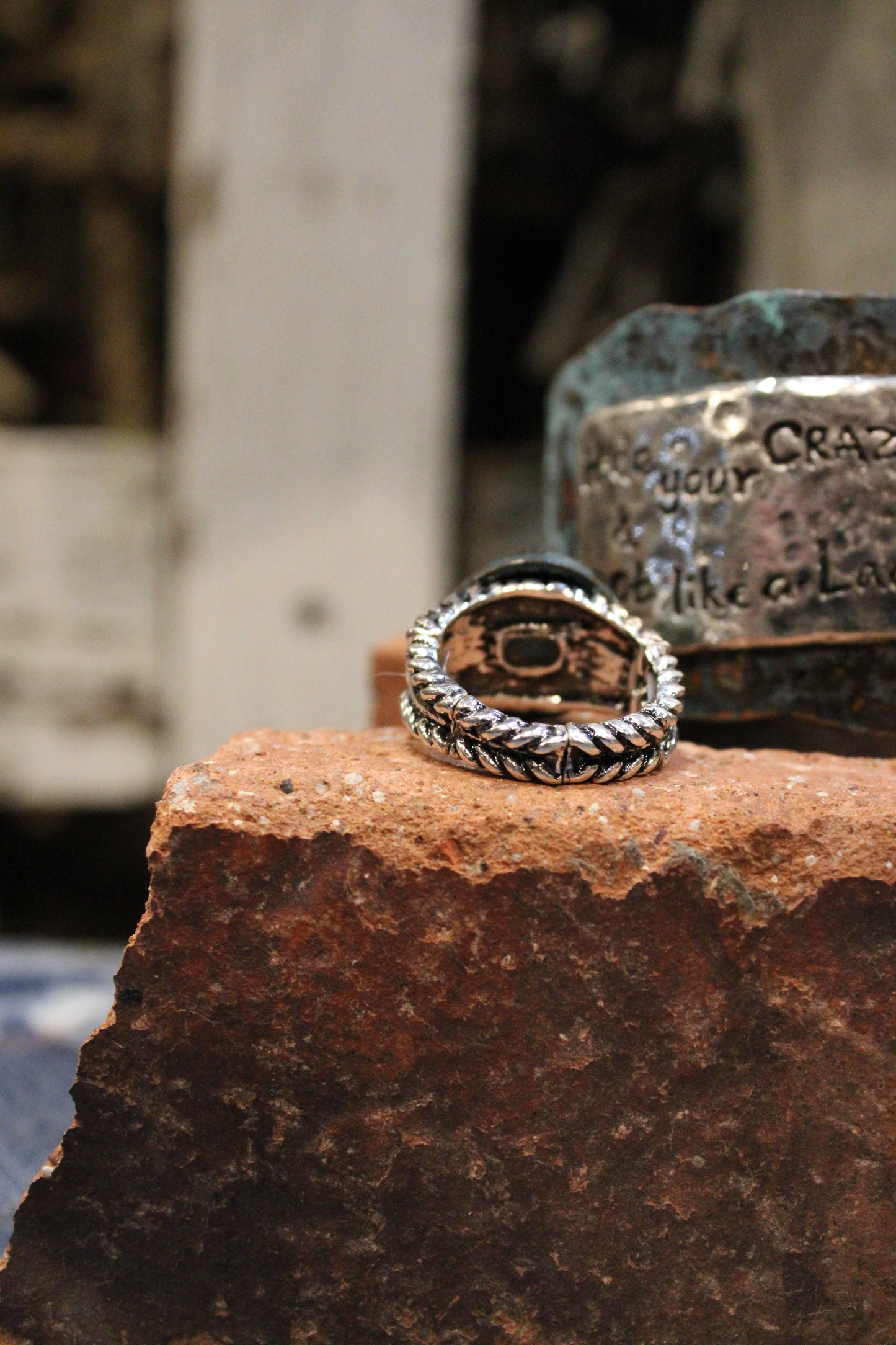 Shotgun Patina Ring