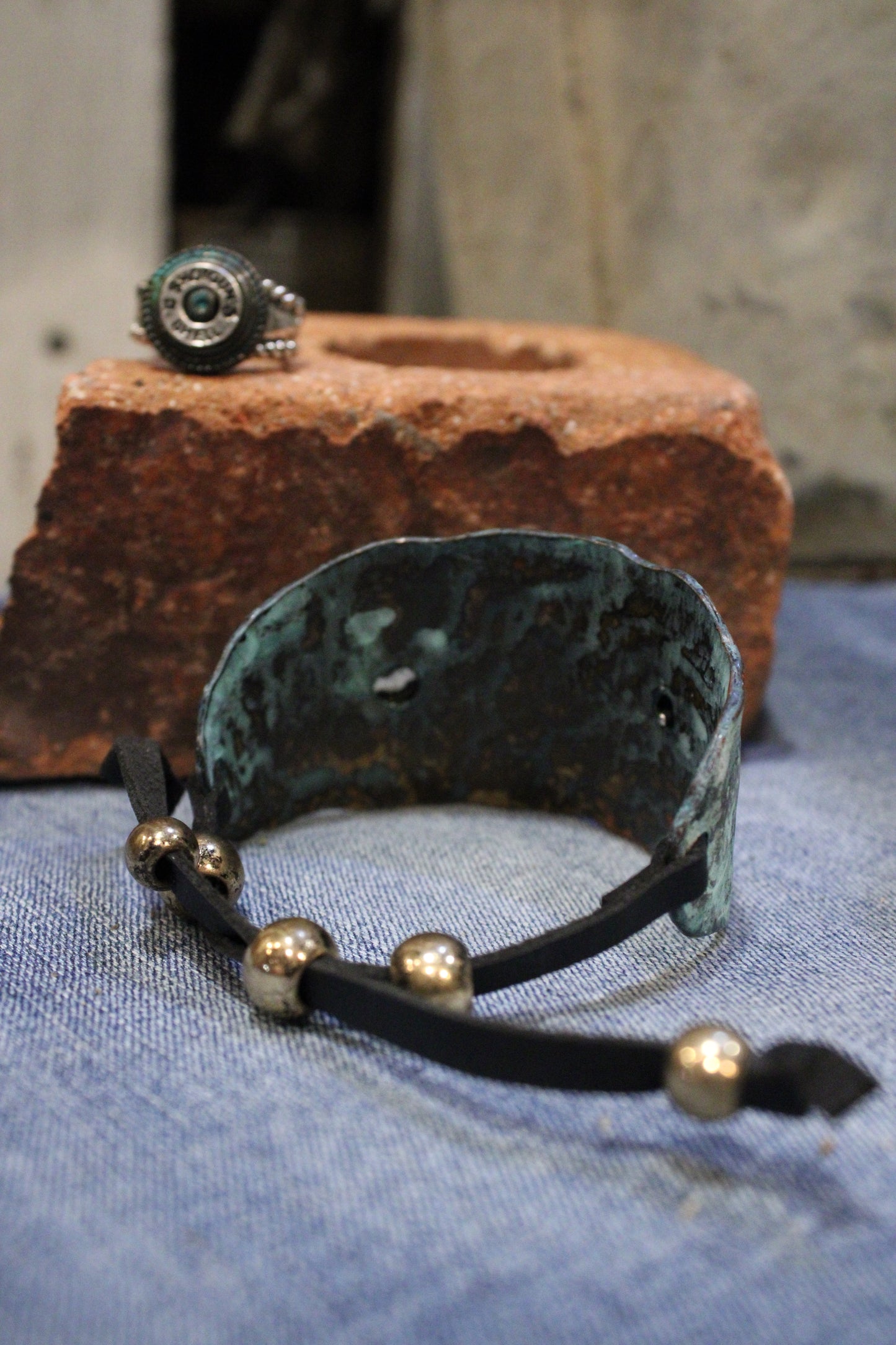Hide Your Crazy Turquoise Cuff Bracelet