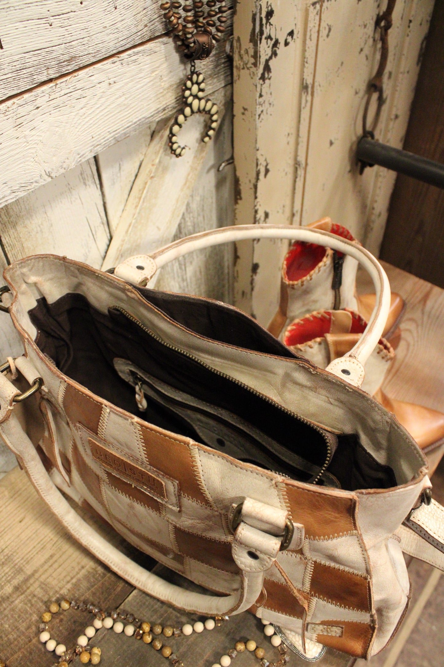 Bed|Stu Rockababy SL Nectar Lux Tan Rustic Handbag