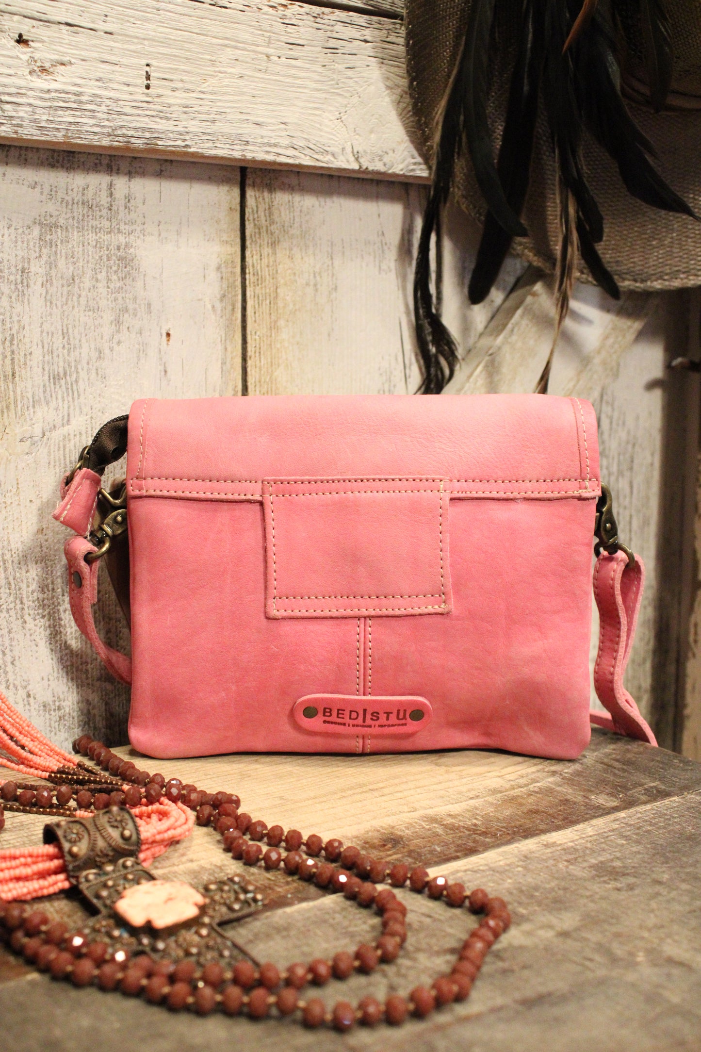 Bed|Stu Ziggy Blossom Velvet Handbag