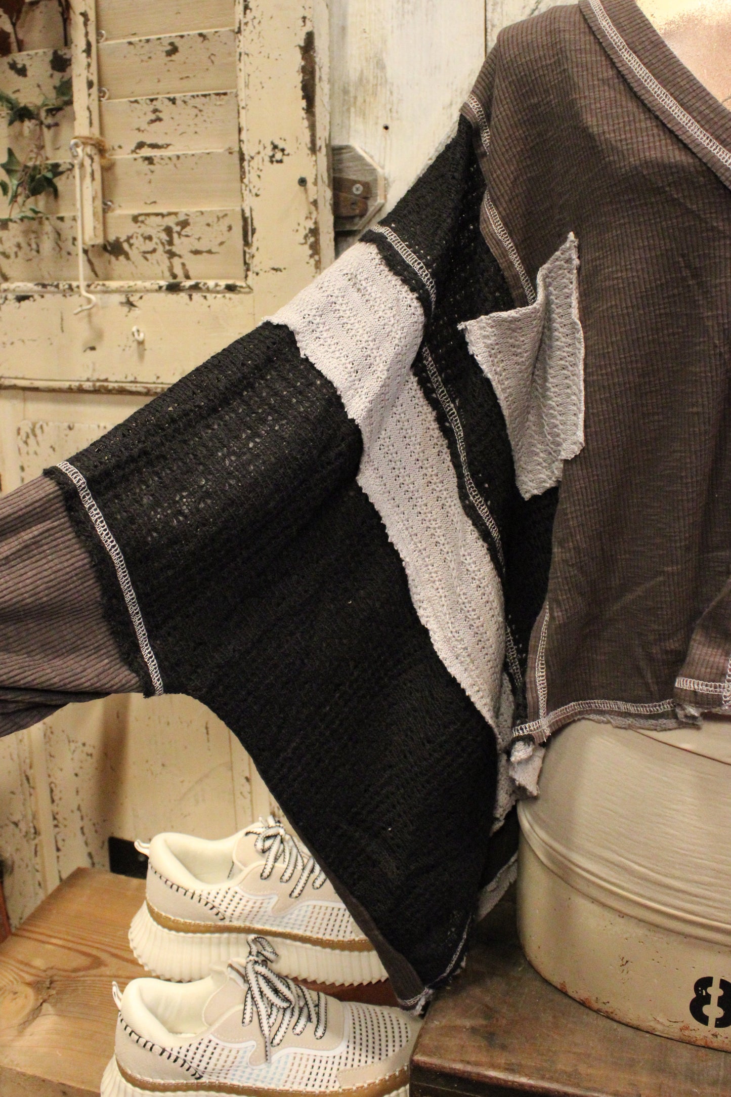 Gray Skies Sweater