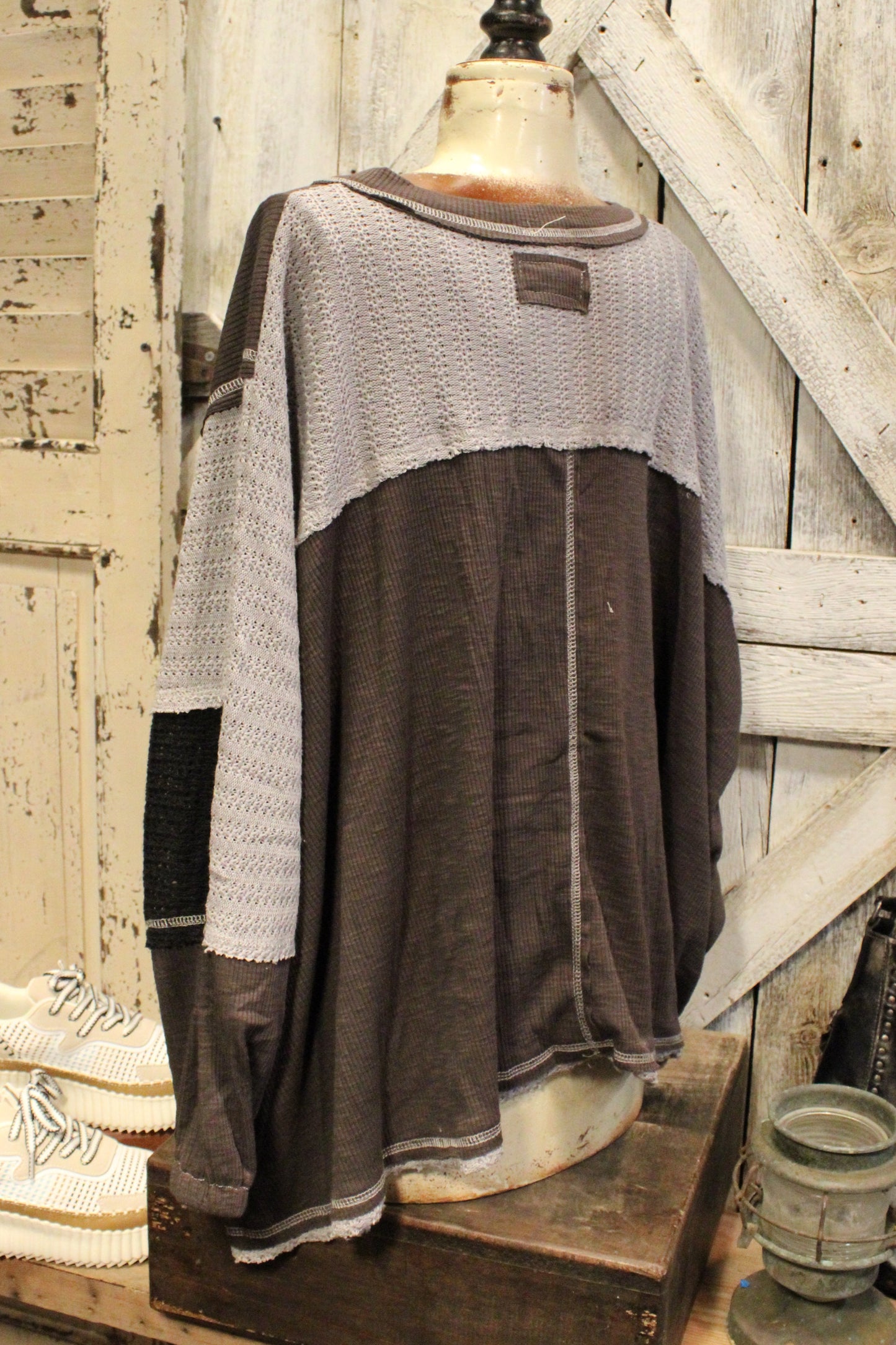 Gray Skies Sweater
