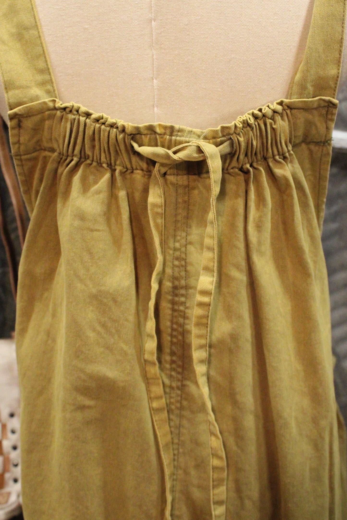 Golden Kiwi Jumper Dress