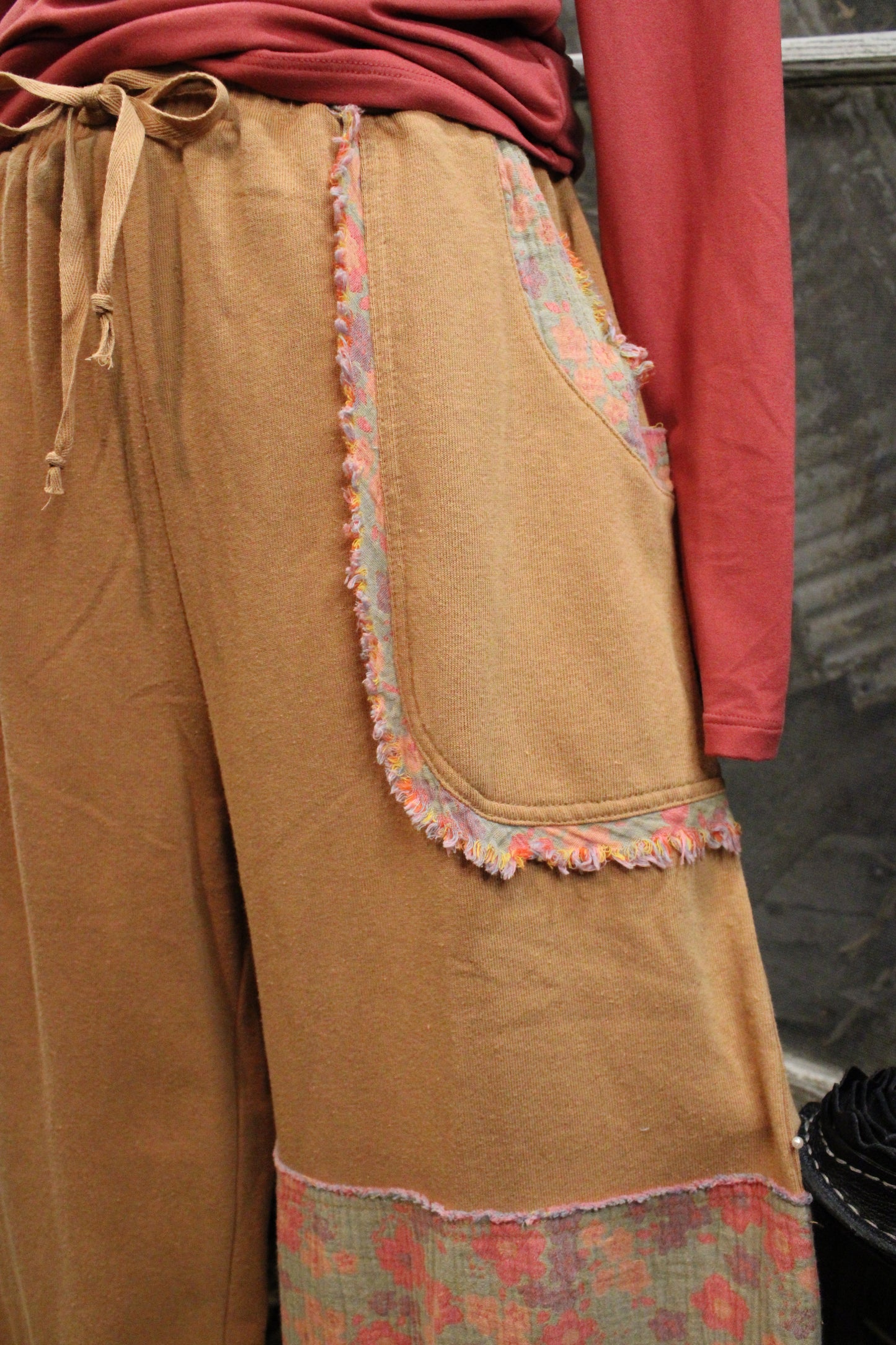 Boho Camel Pants
