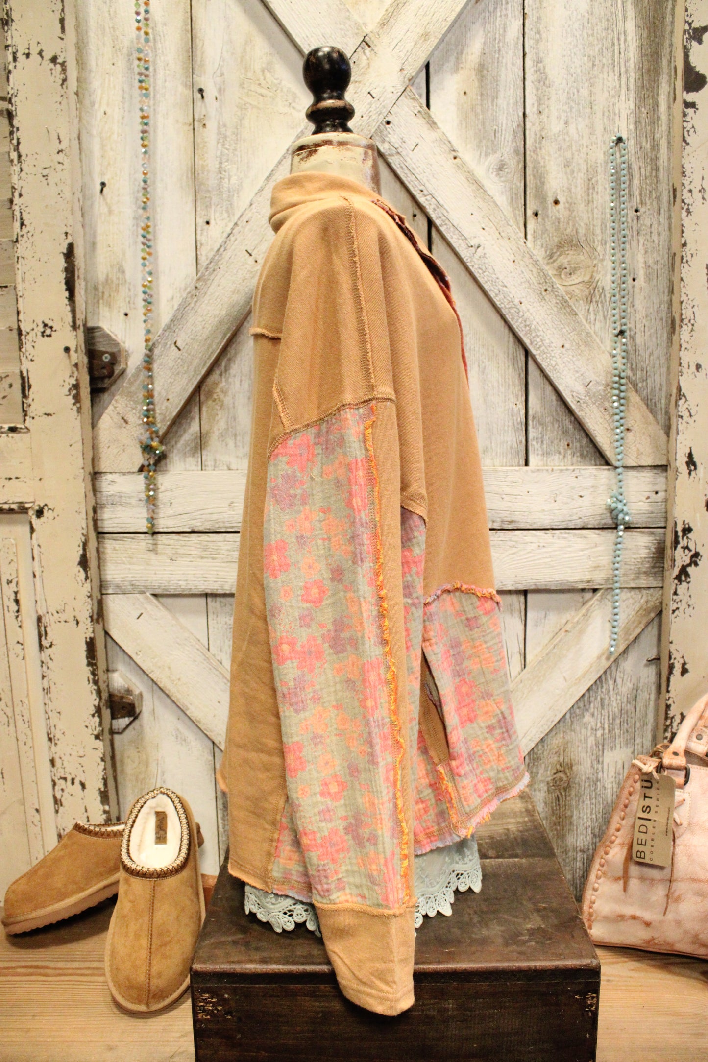 Boho Camel Sweatshirt
