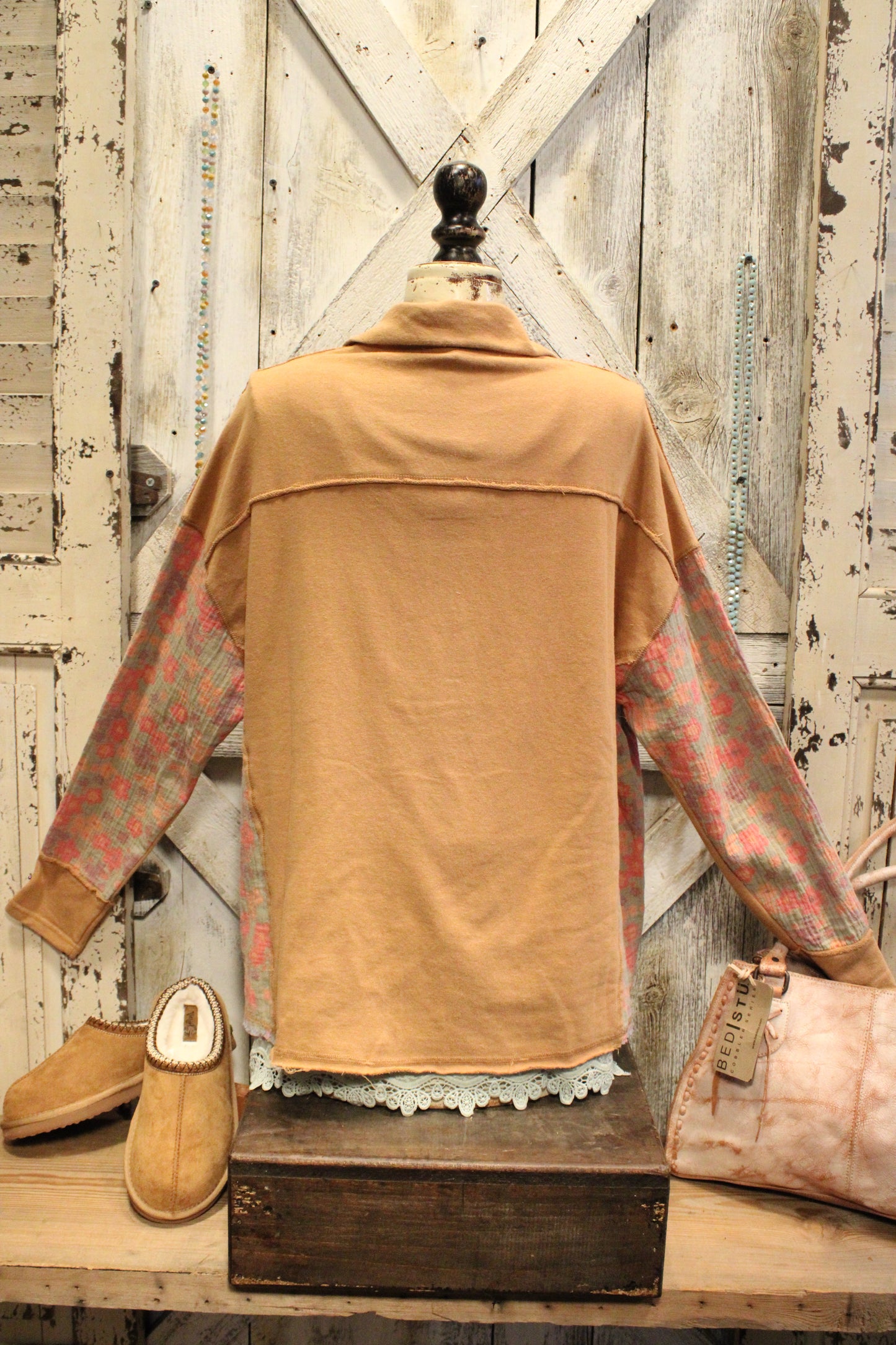 Boho Camel Sweatshirt