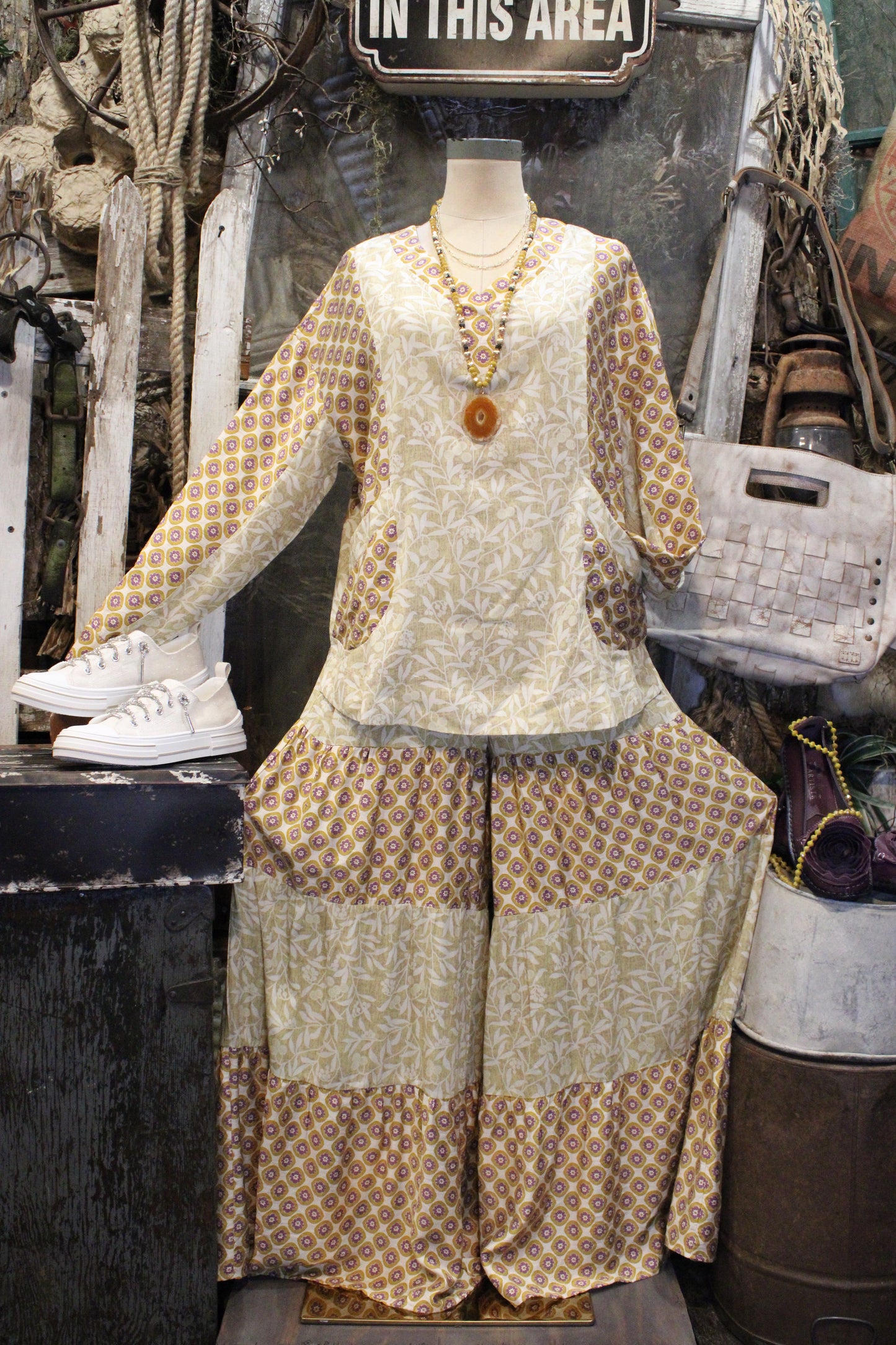 Lavender Love Bell Bottoms