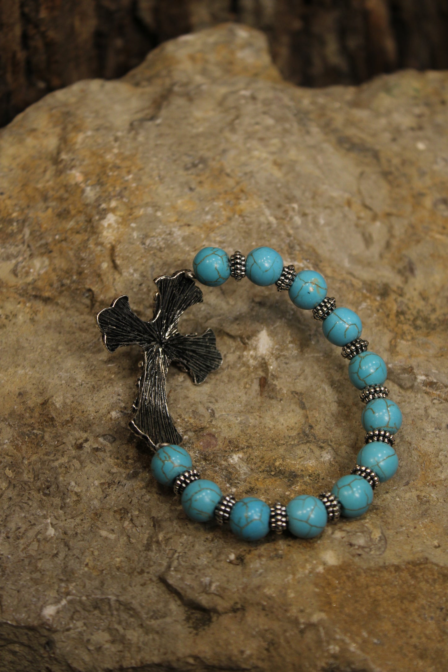 Desert Light Cross Bracelet