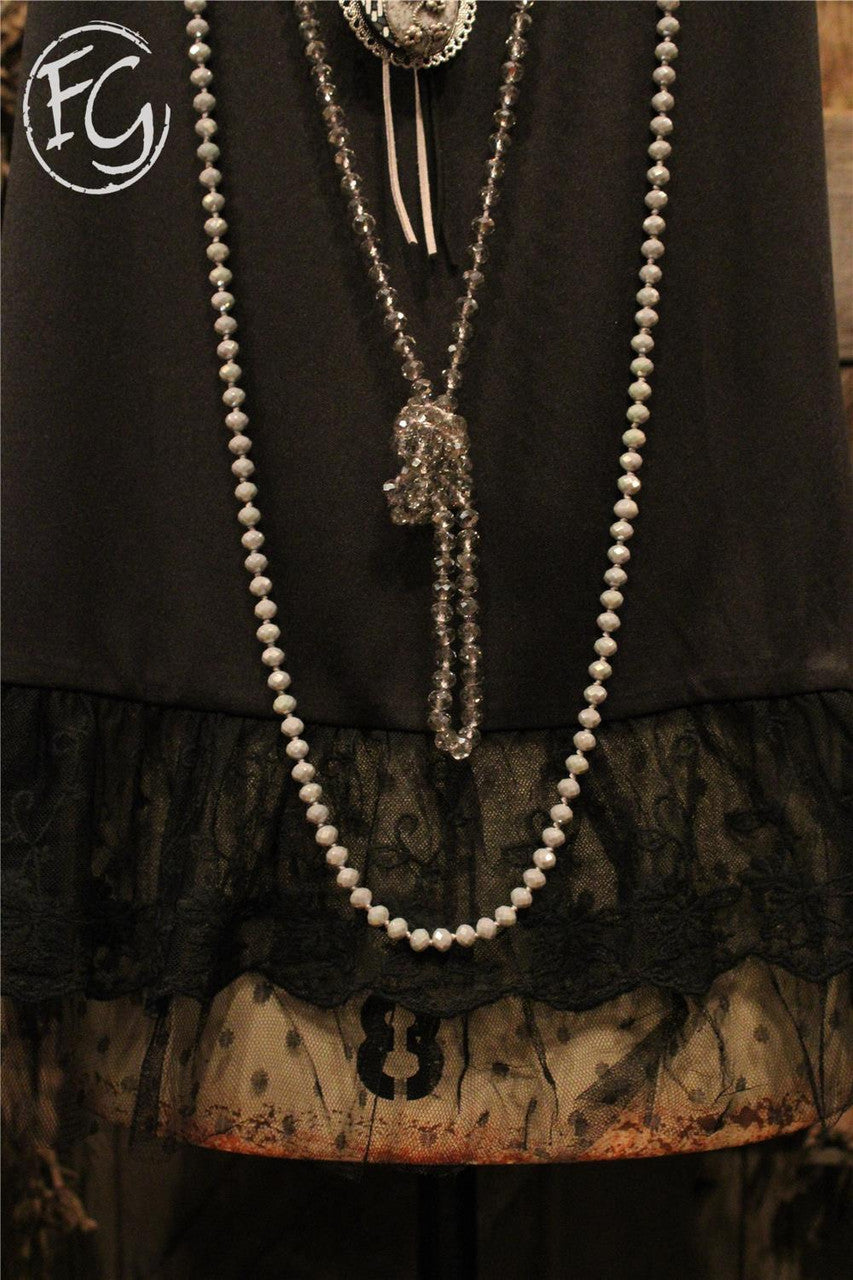 lace tank extender, farm girls fancy frills