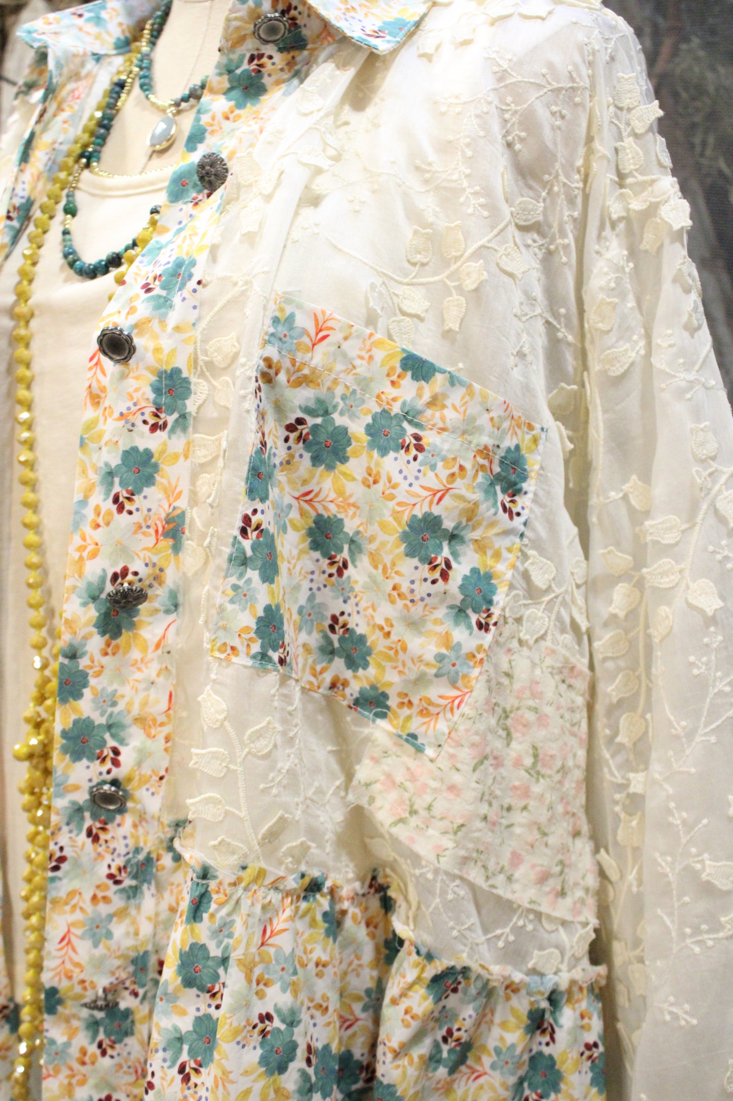 A Sheer Delight Button Up