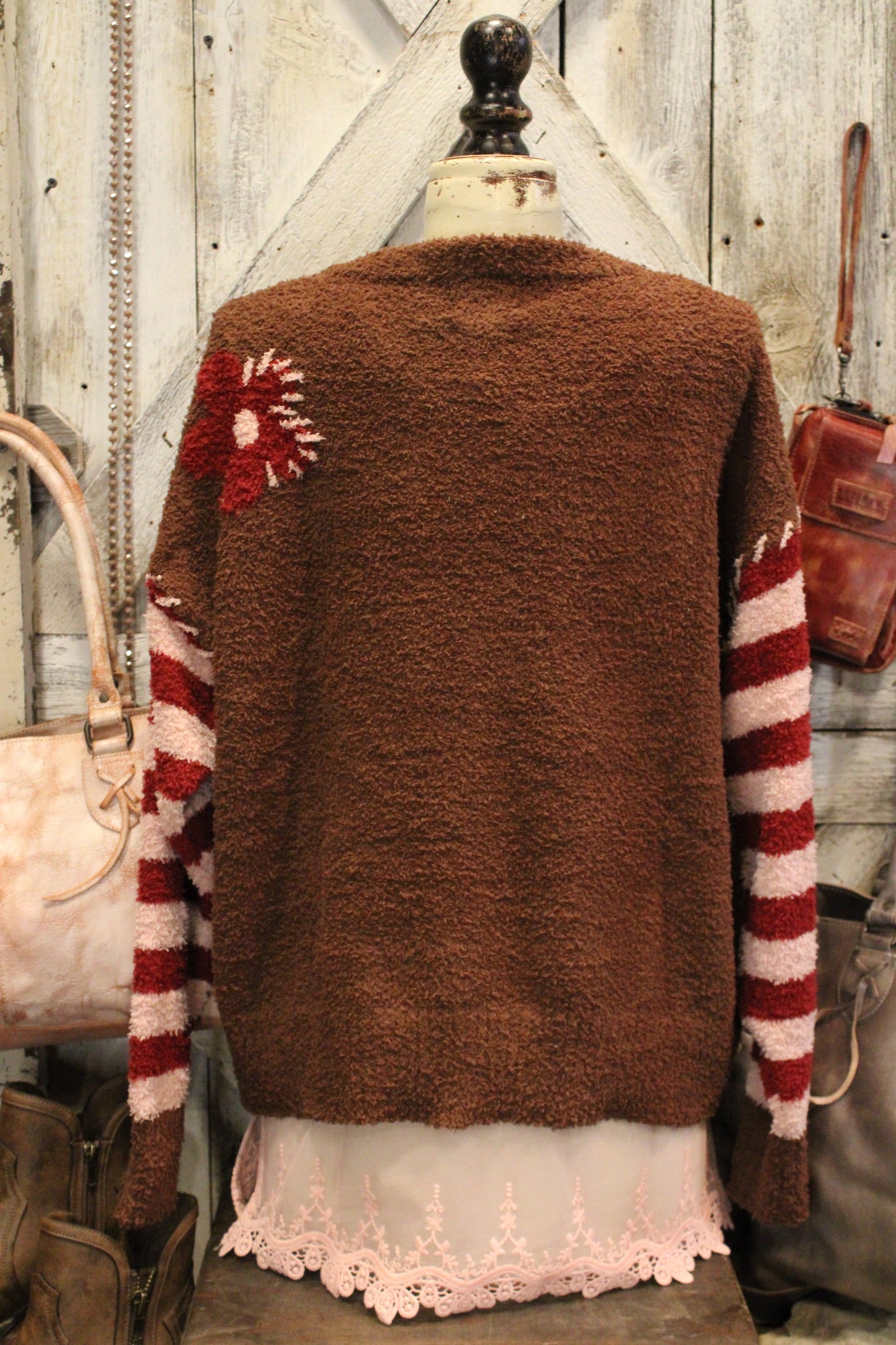 Brown About Town Sweater