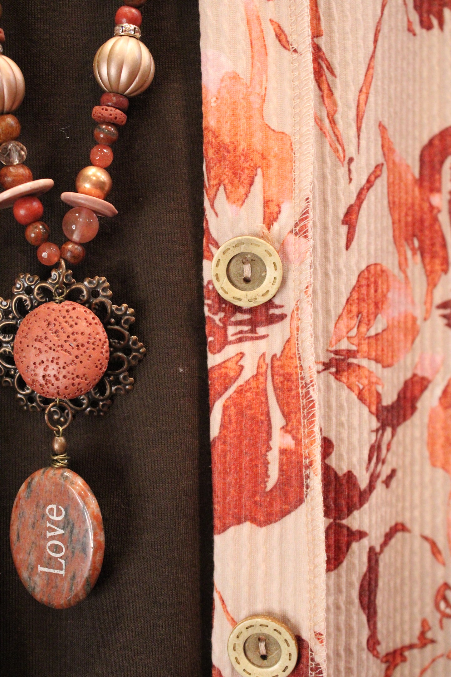 Falling Florals Button Up
