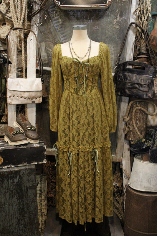 Miss Melody Olive Dress