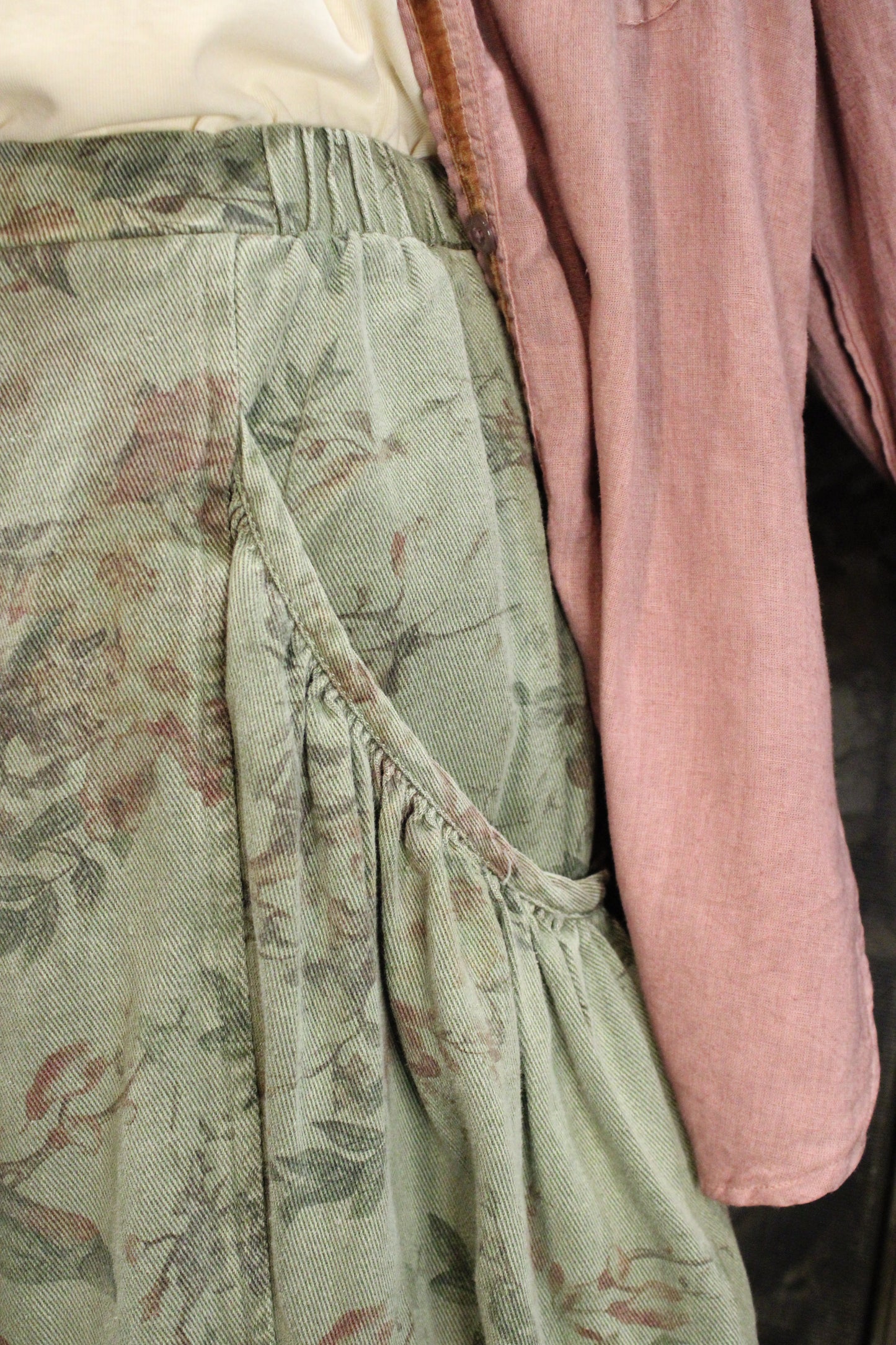 Vintage Garden Floral Pants