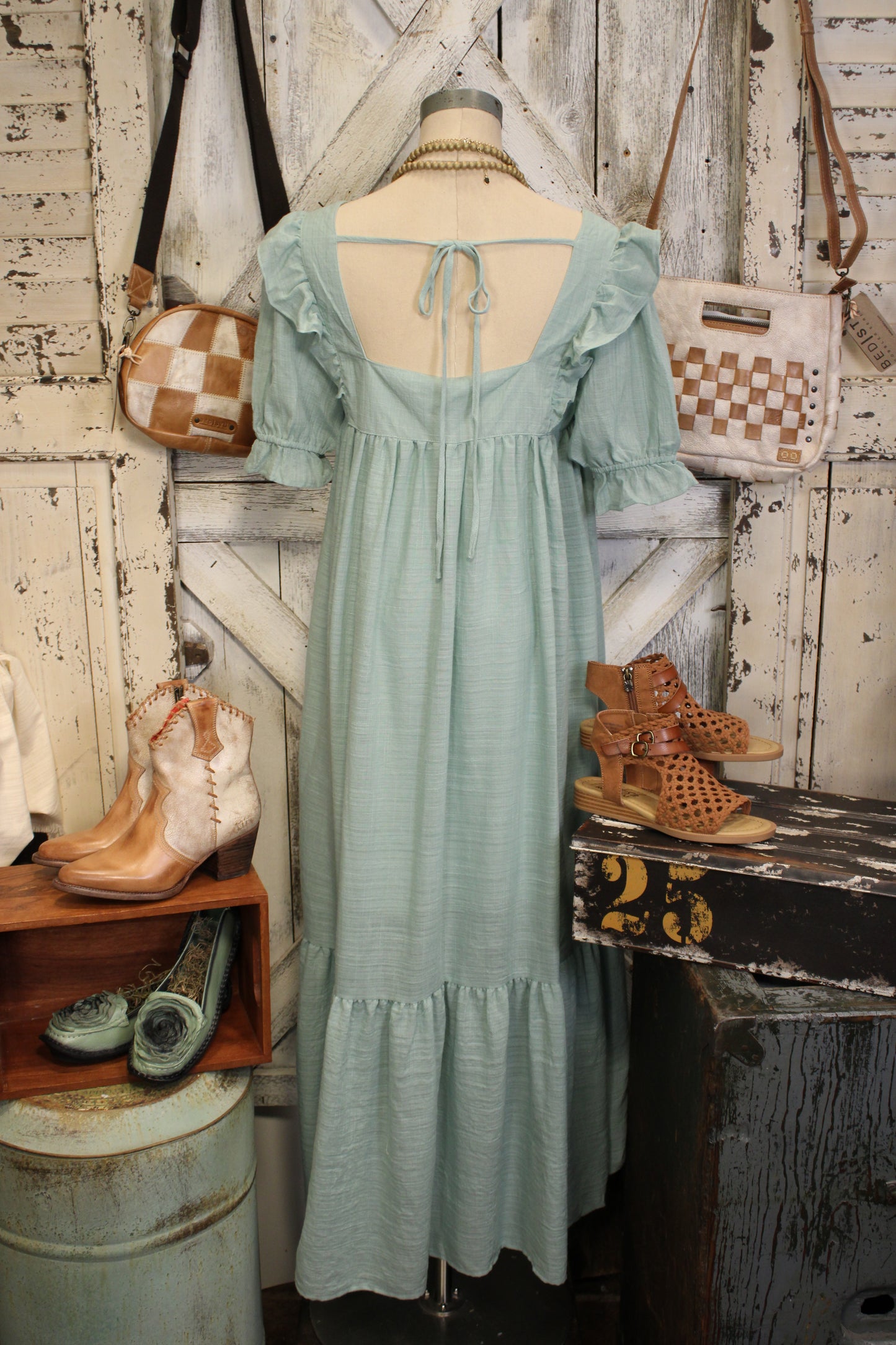 Emma Sage Maxi Dress