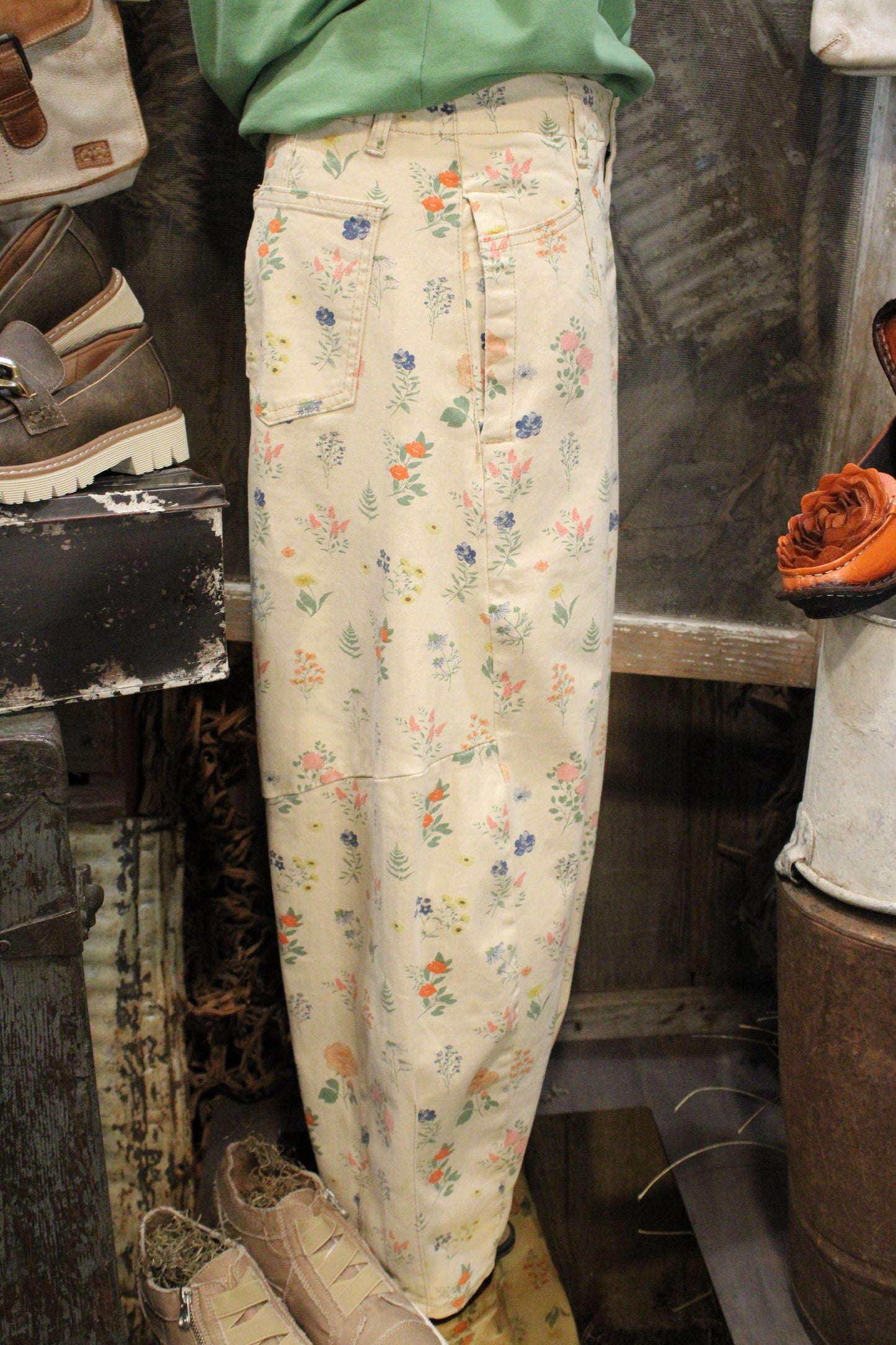 Sweet Pea Floral Pants