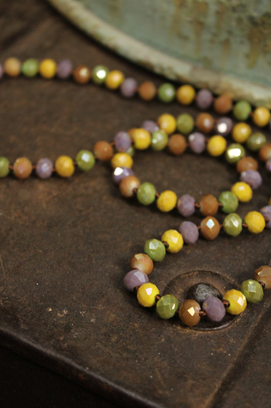 Sparkle And Shine Earth Short Necklace