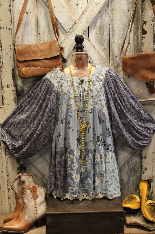 Vintage Bluebell Tunic