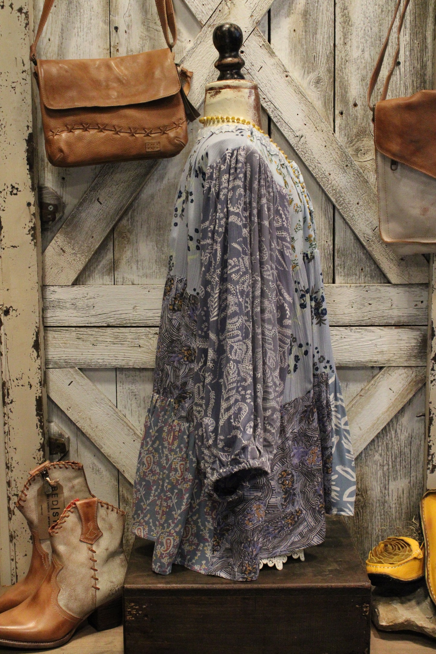 Vintage Bluebell Tunic