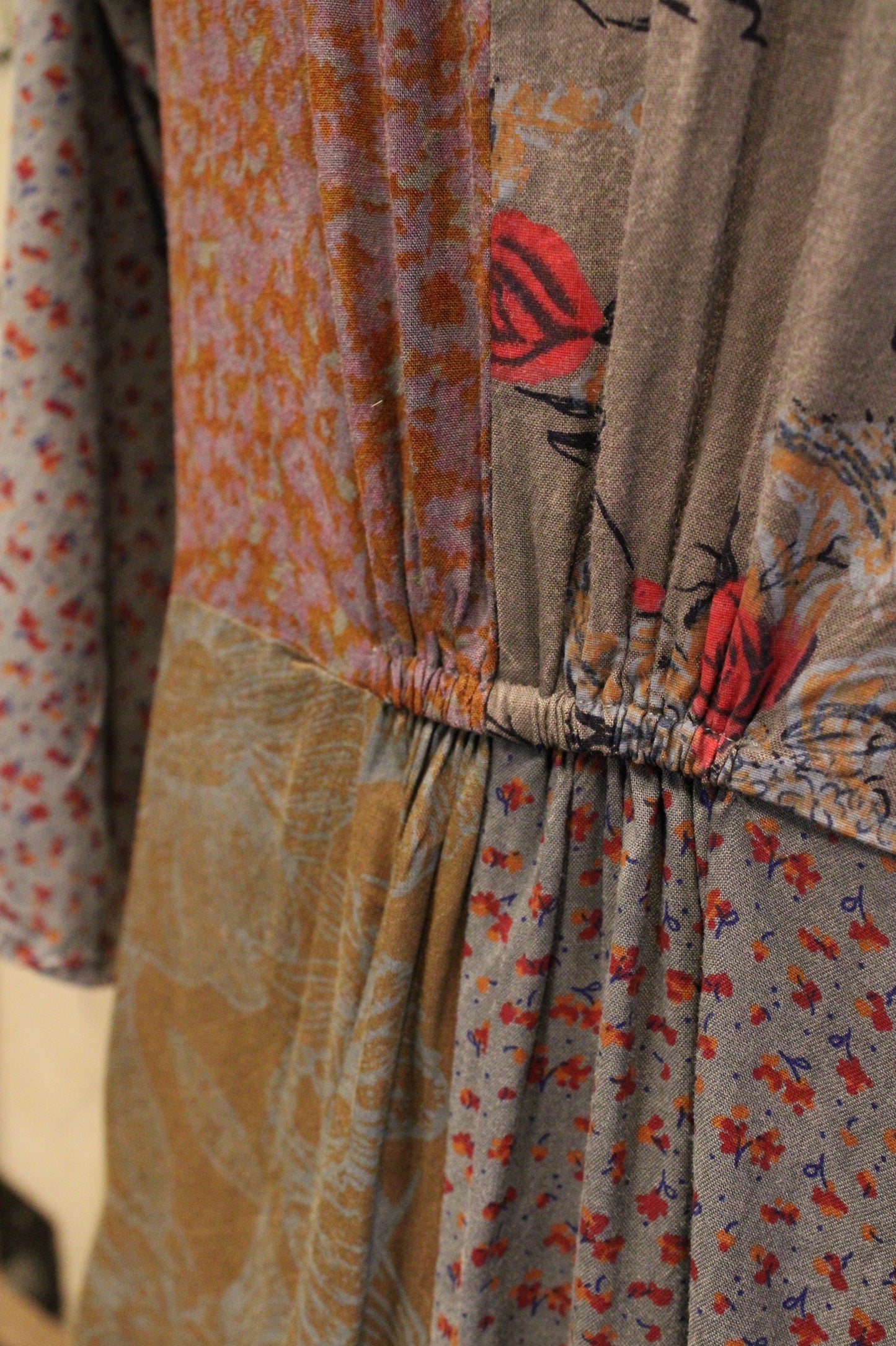 Vintage Floral Tunic Top