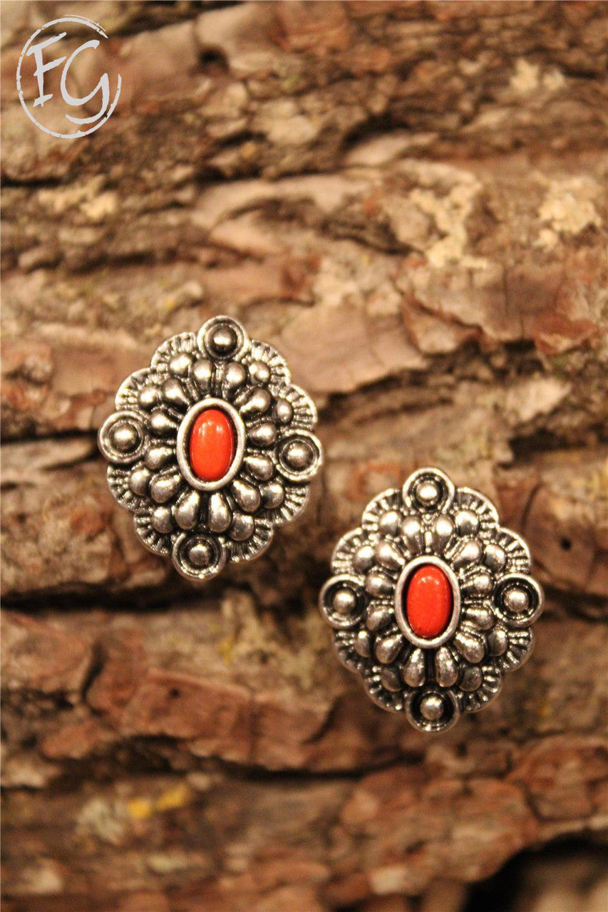 earrings, farm girls fancy frills