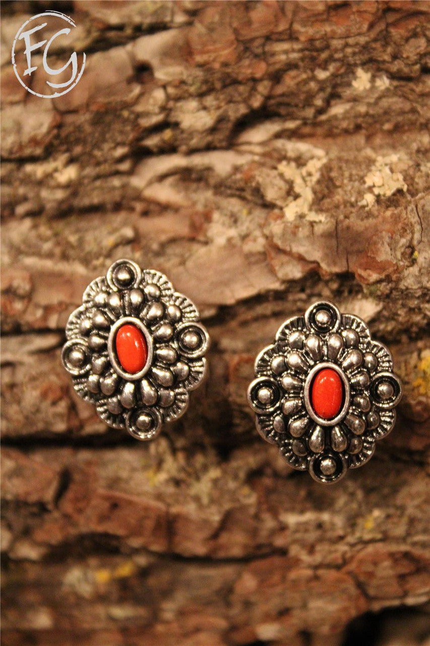 earrings, farm girls fancy frills