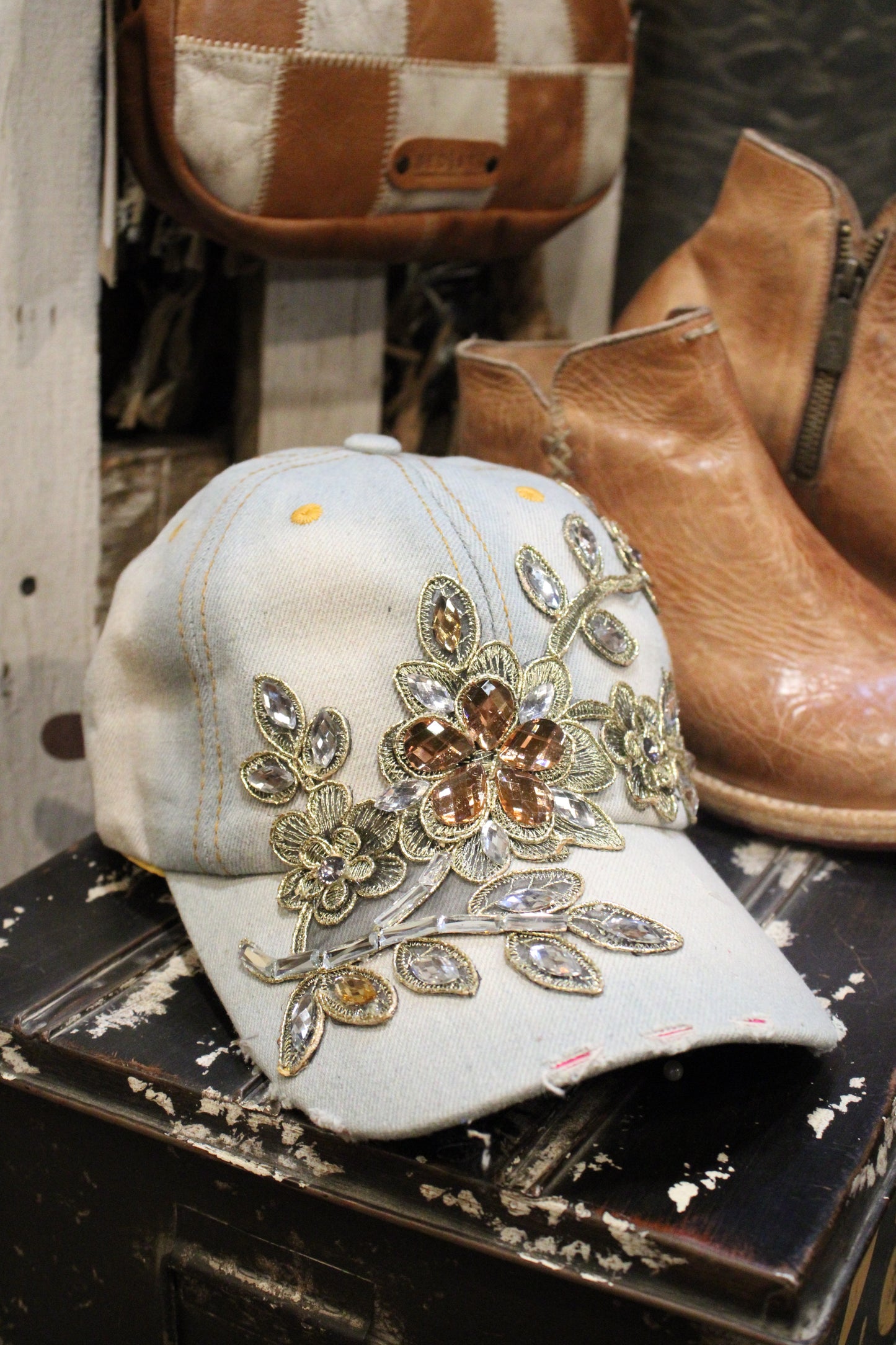 Glitz And Denim Hat