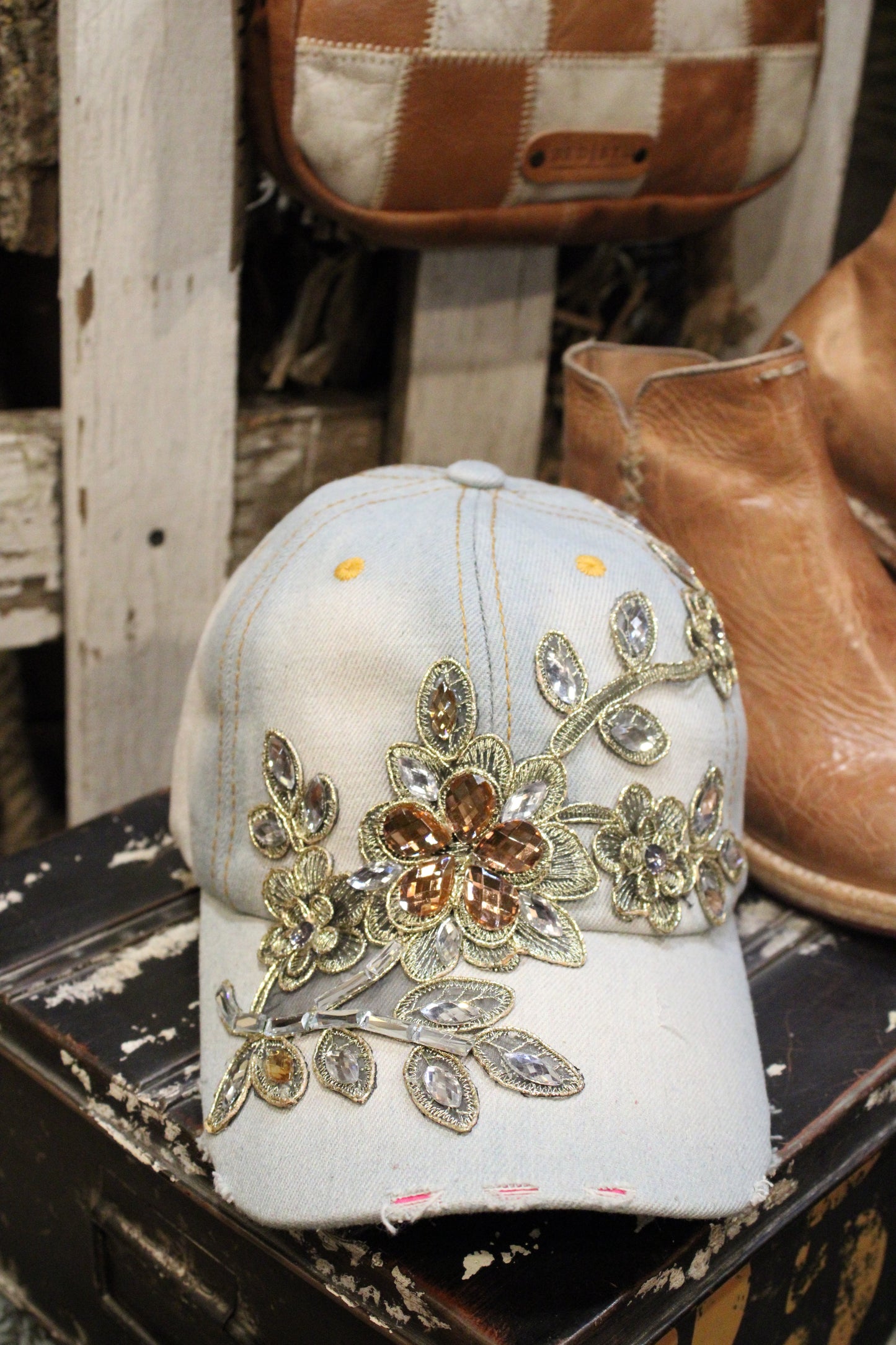 Glitz And Denim Hat
