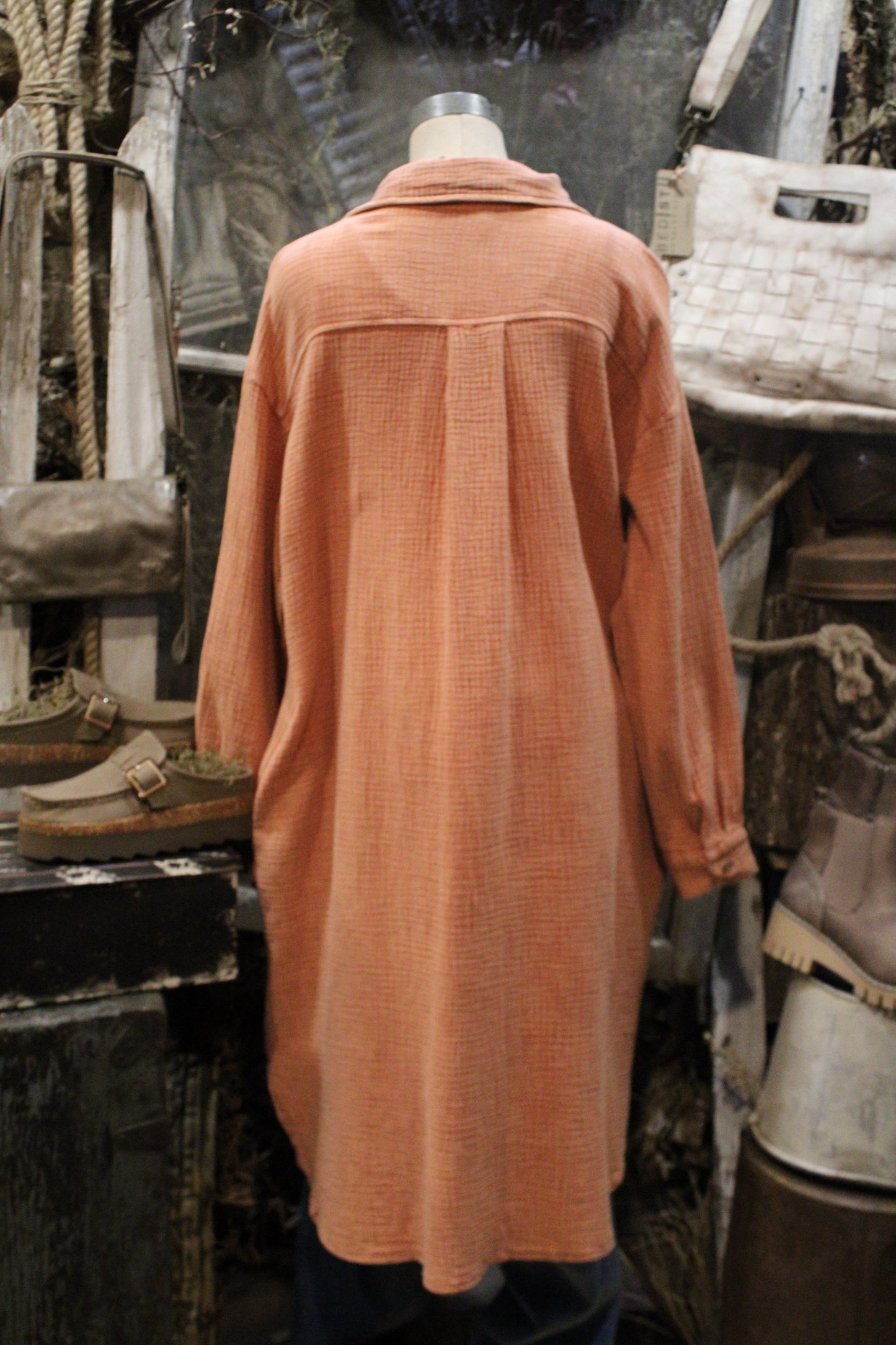 Western Spirit Shirt Dress