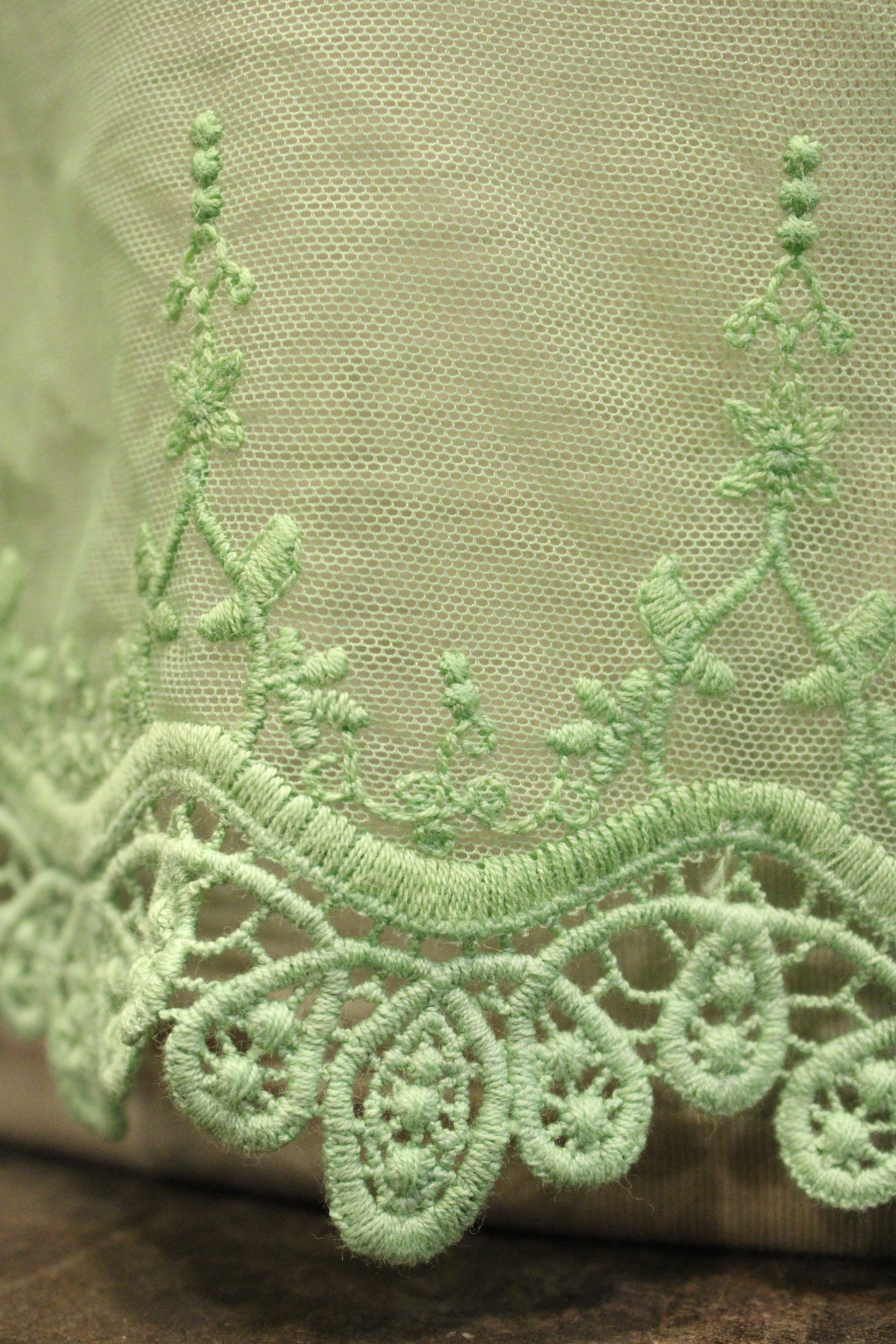 Skip Along Green Apple Lace Tank