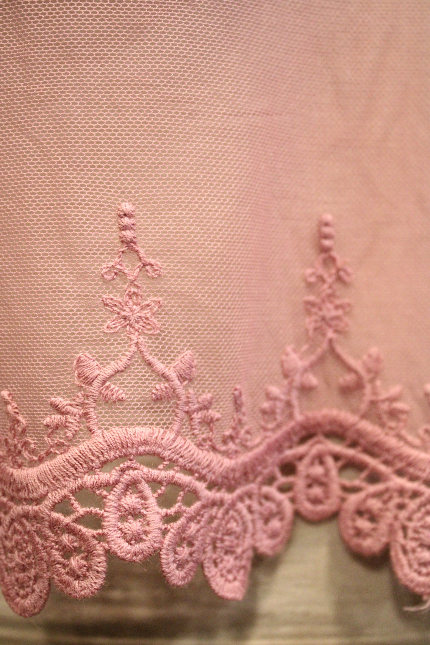 Skip Along Dusty Rose Lace Tank