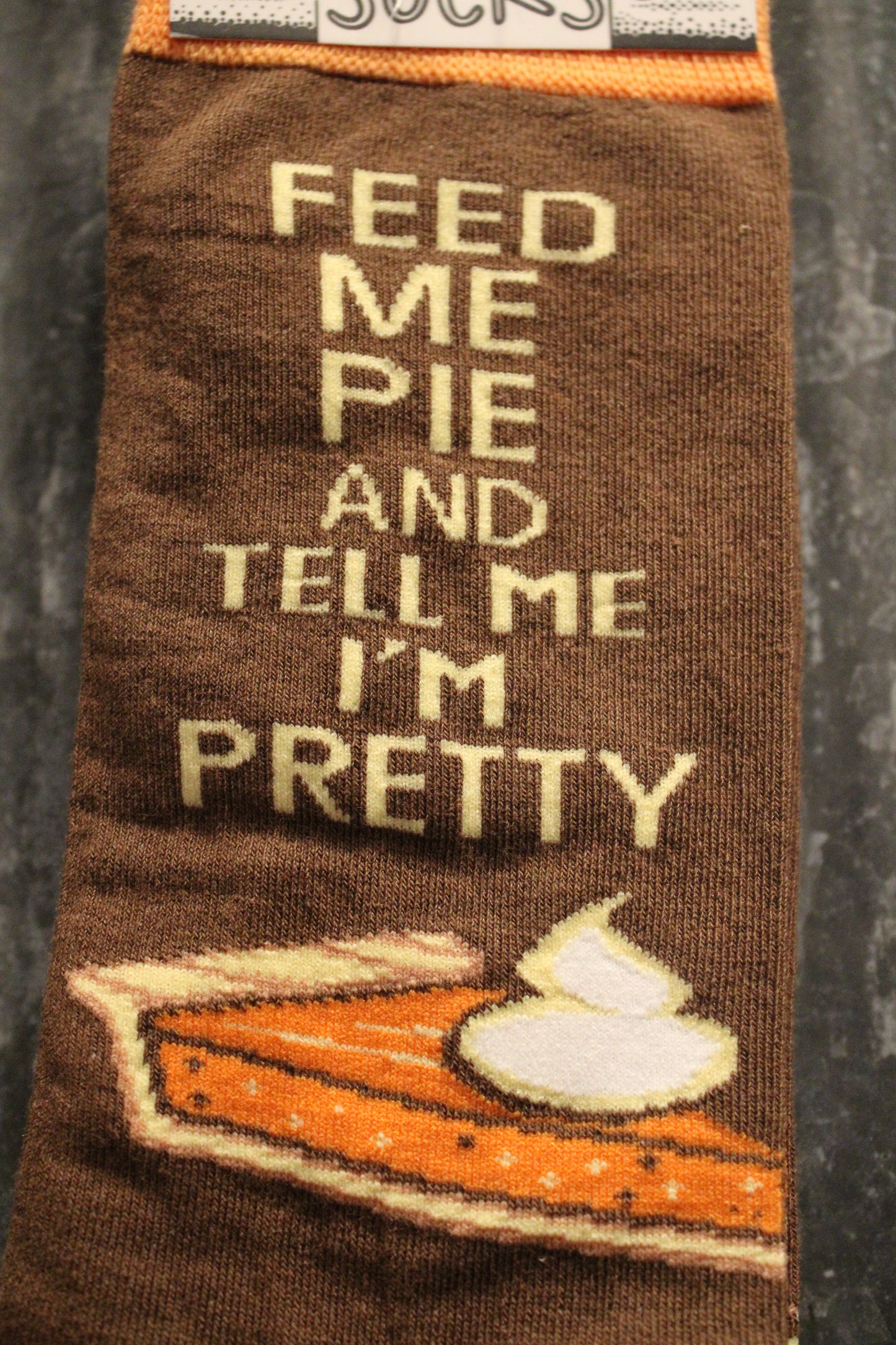 Feed Me Pie Socks