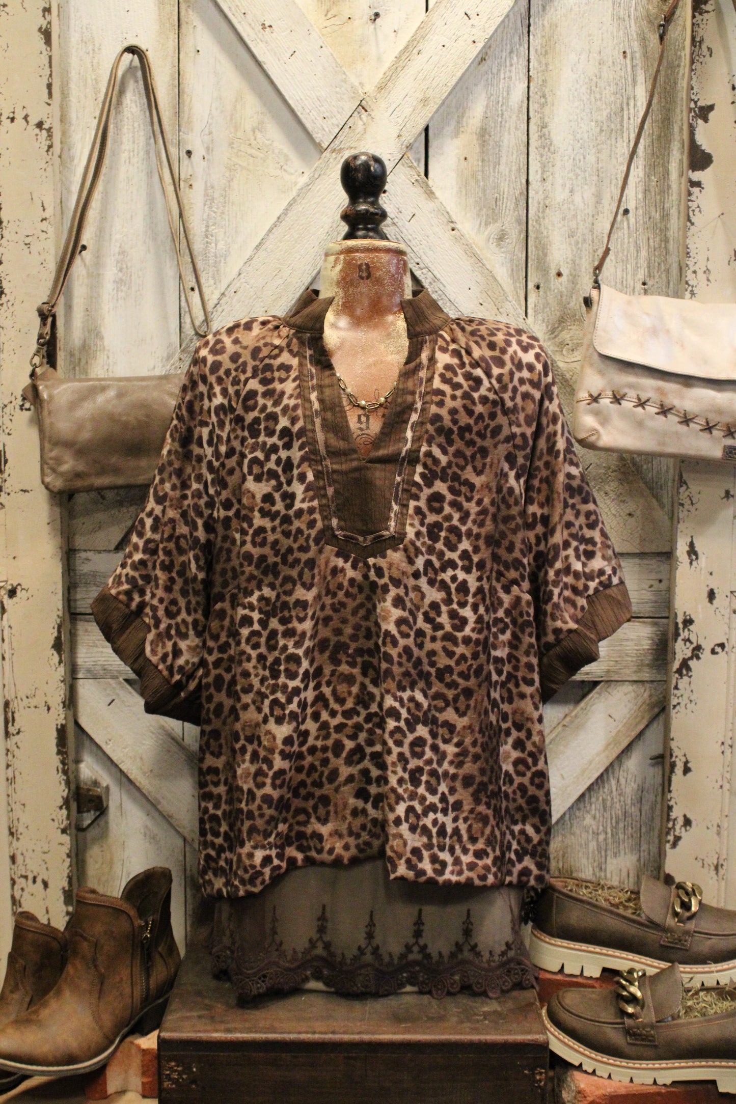 Wild At Heart Leopard Top