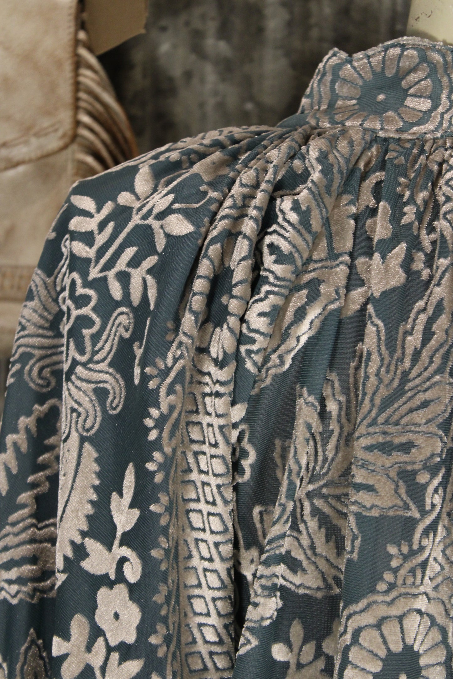 Sage Shimmer Blouse