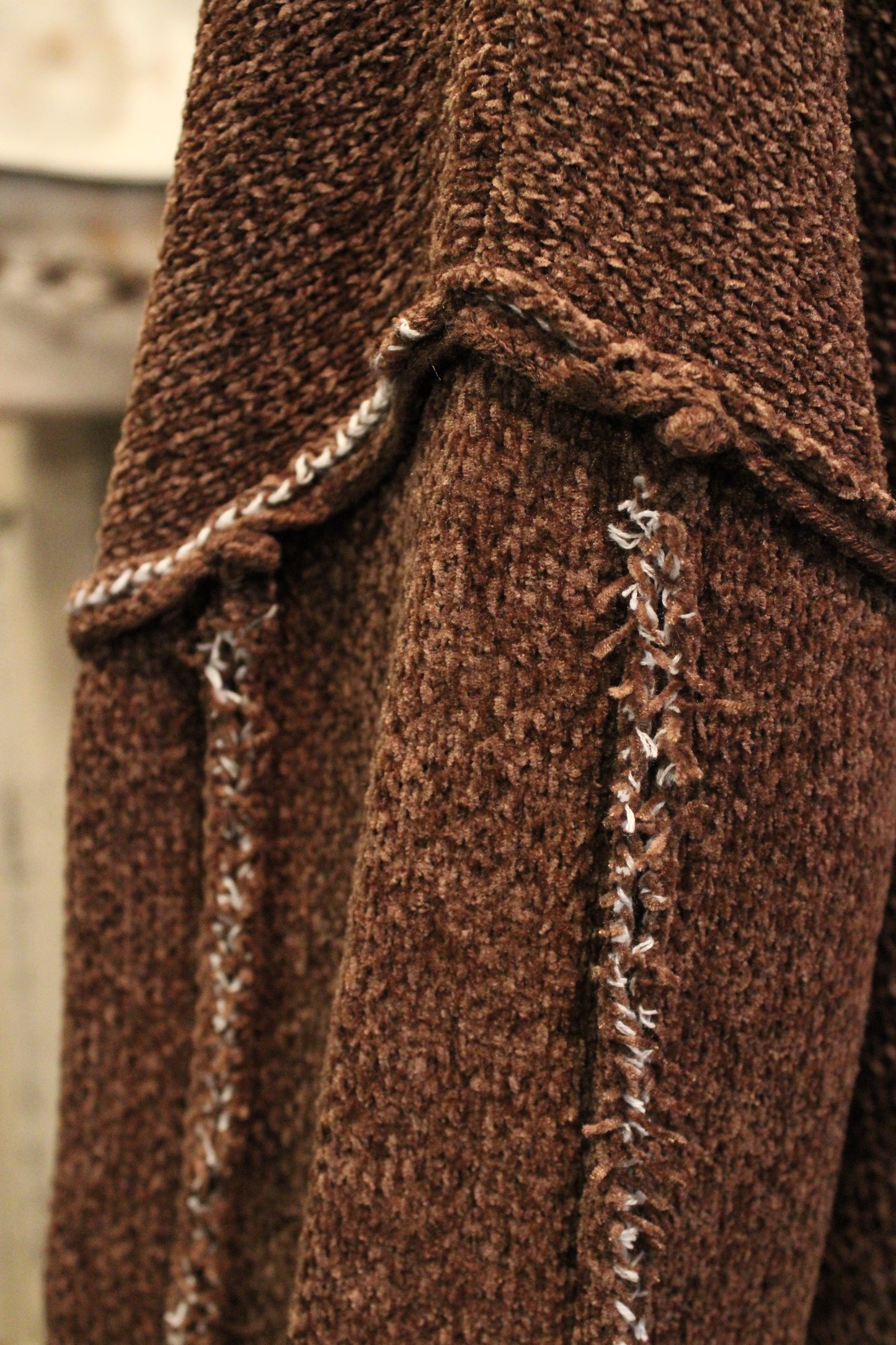 Woven Beauty Brown Sweater