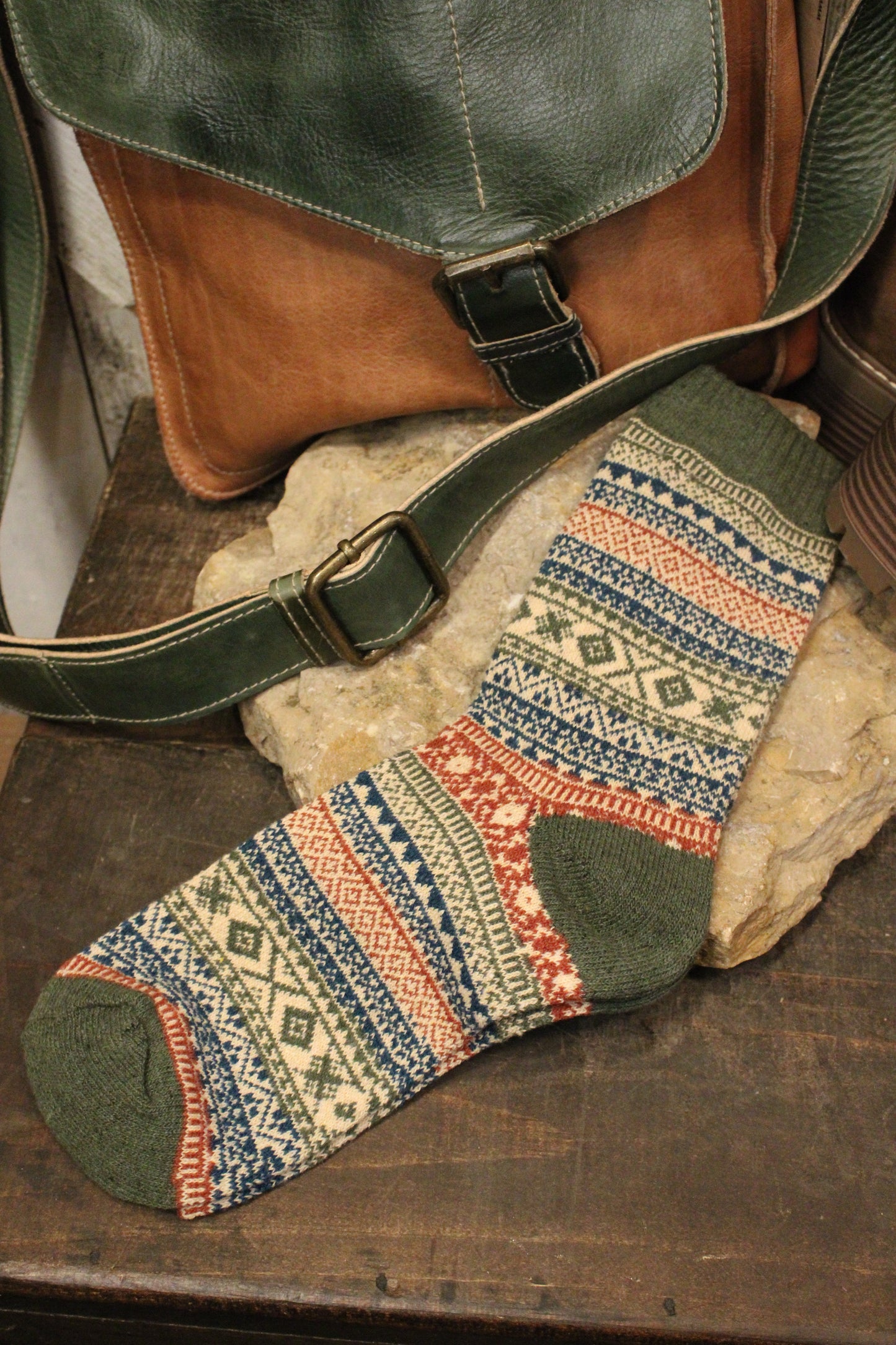 Ever After Green Socks