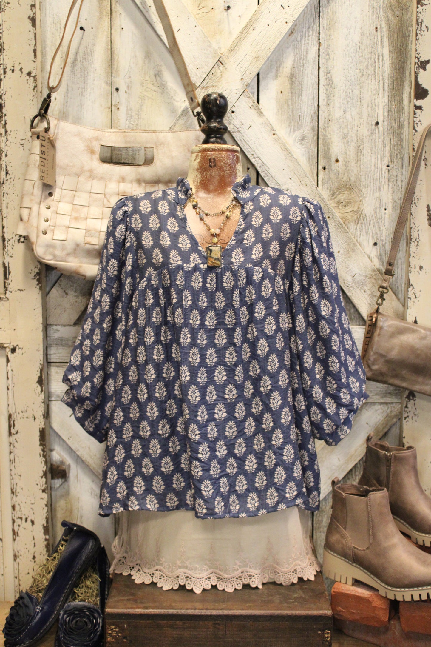 Blue Days Blouse