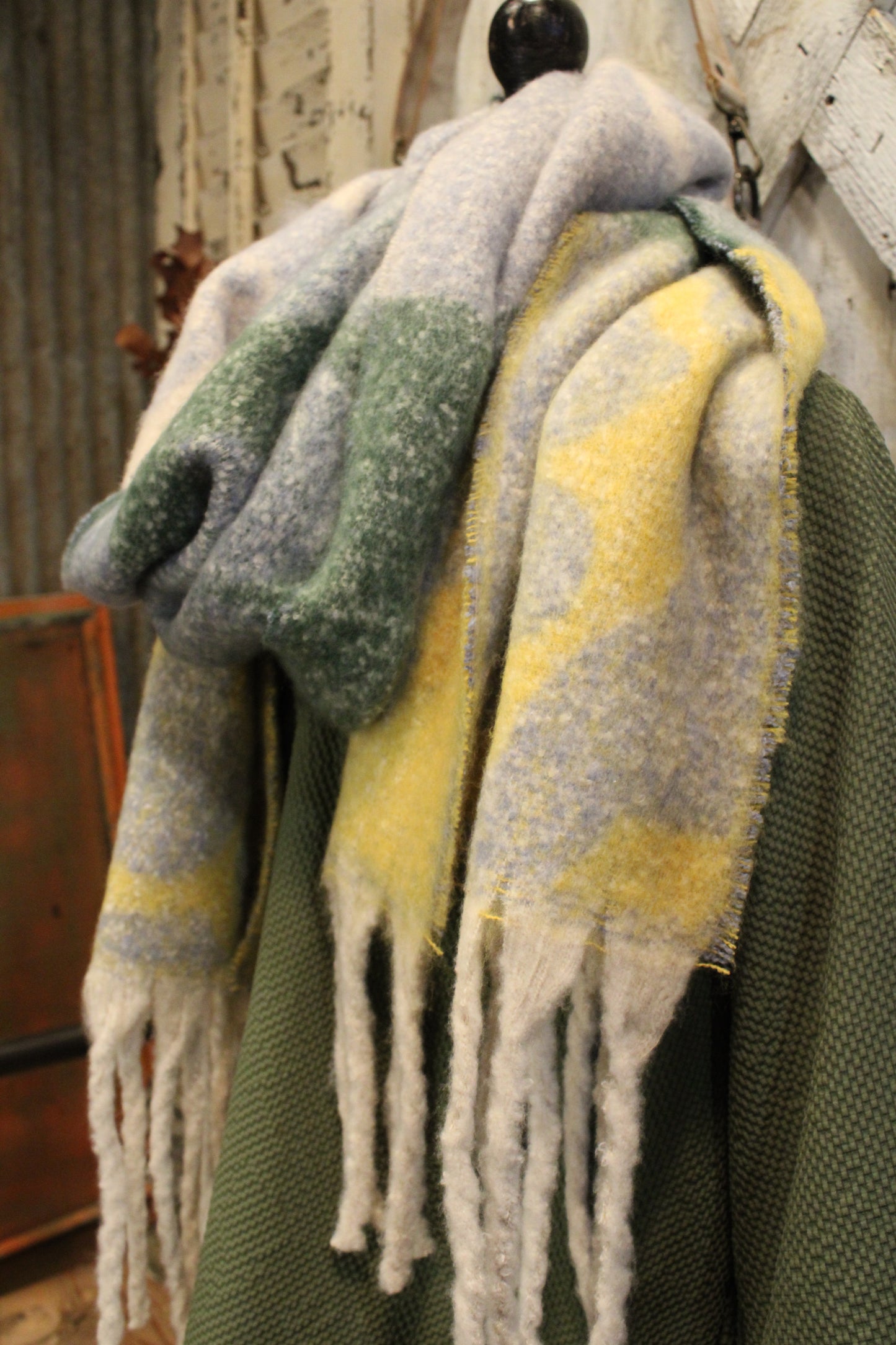 Dreams And Wishes Fringed Scarf
