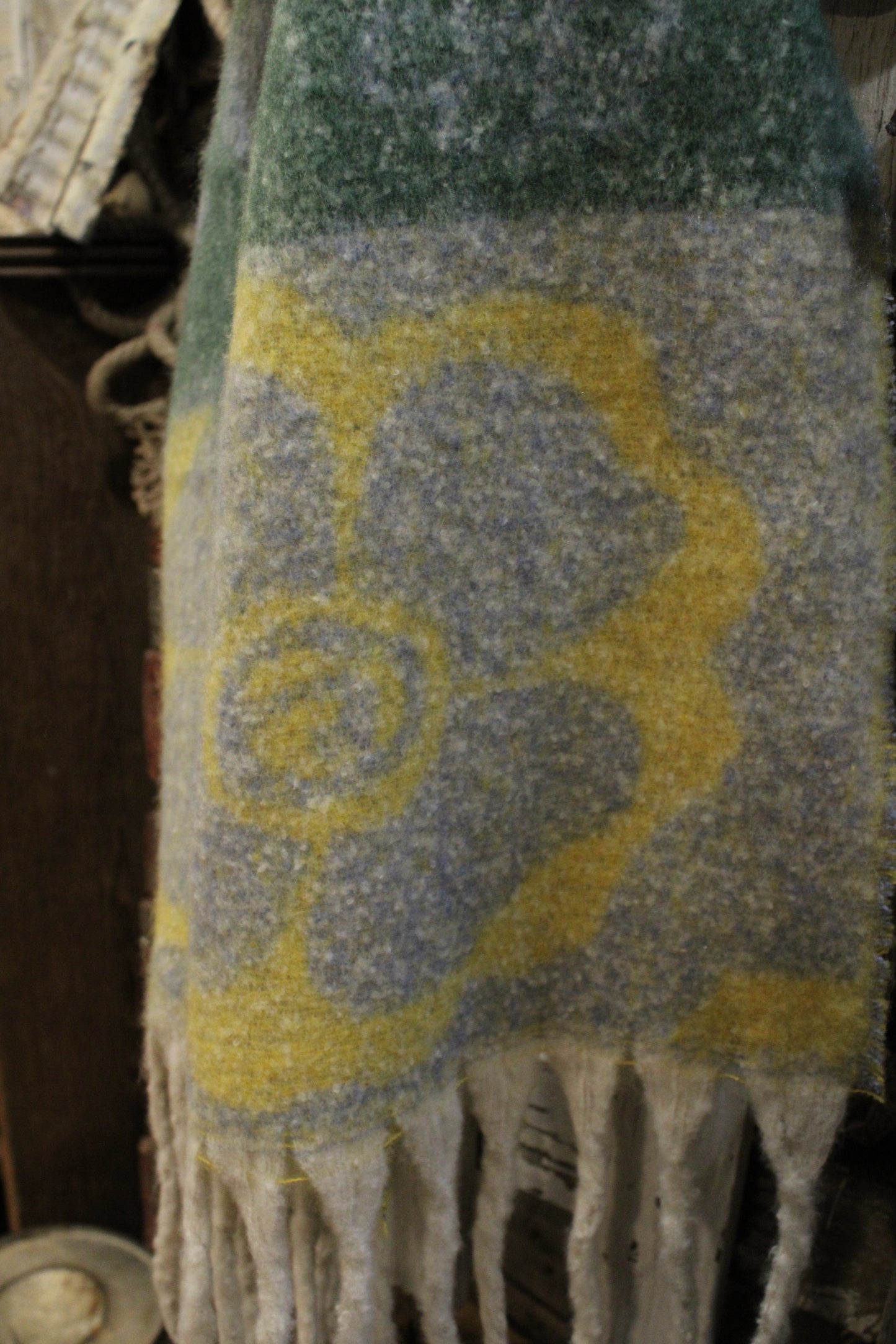 Dreams And Wishes Fringed Scarf