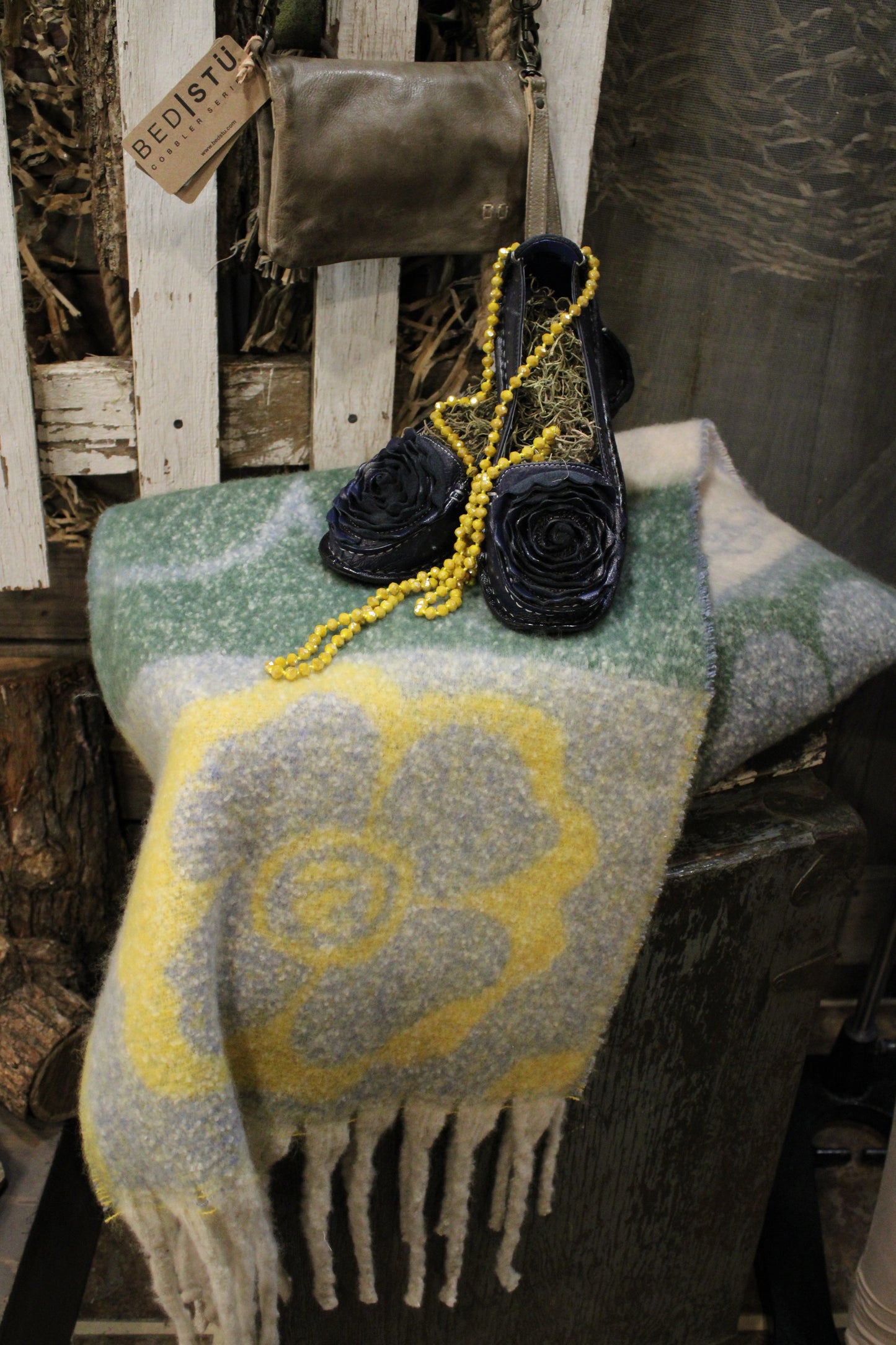 Dreams And Wishes Fringed Scarf